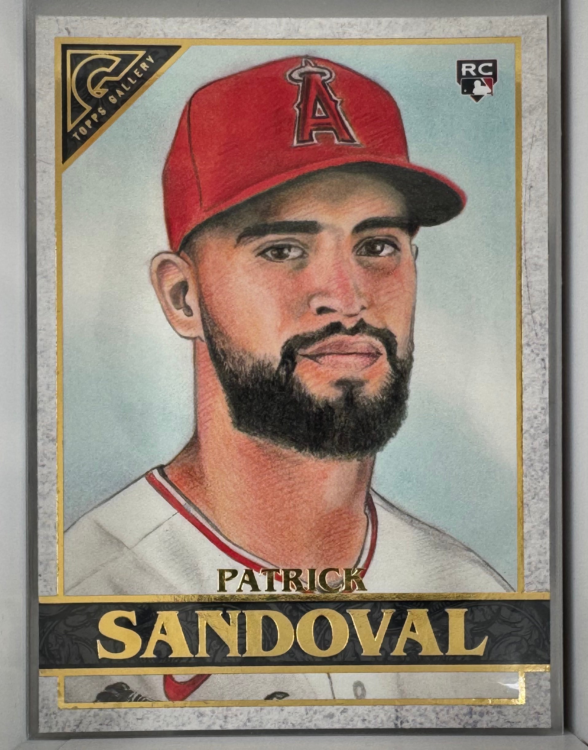 Patrick Sandoval 120 Rookie 2020 Topps Gallery MLB Baseball