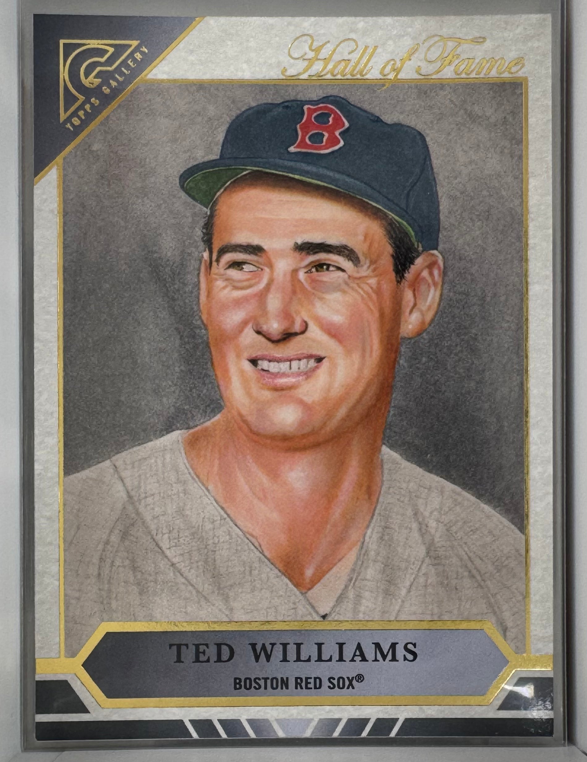Ted Williams HOF HOFG-3 Red Sox Topps 2020 Gallery MLB