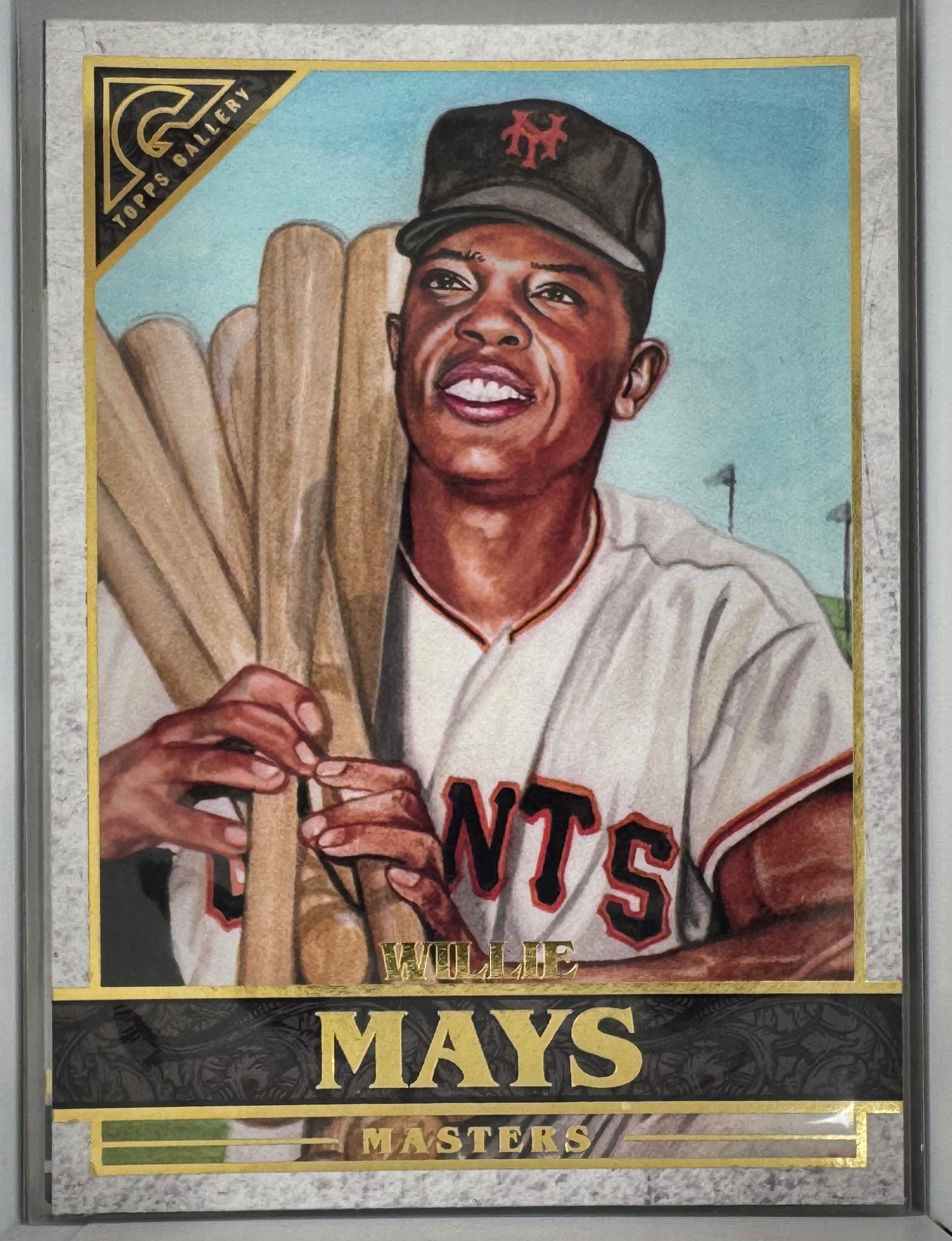 Willie Mays 154 Topps Gallery 2020 MLB Baseball