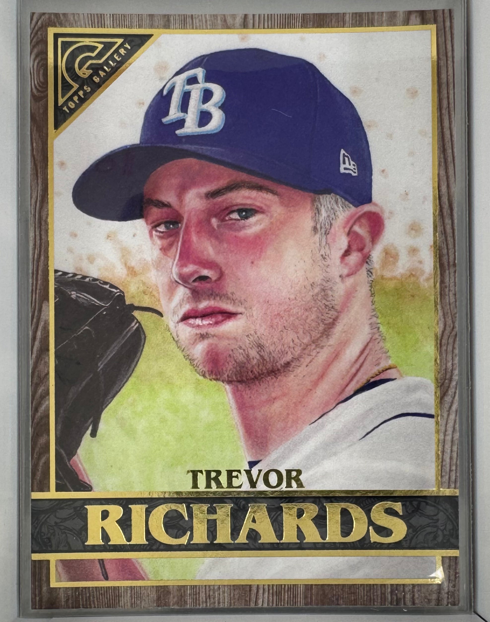 Trevor Richards 126 Topps Gallery 2020 MLB Baseball