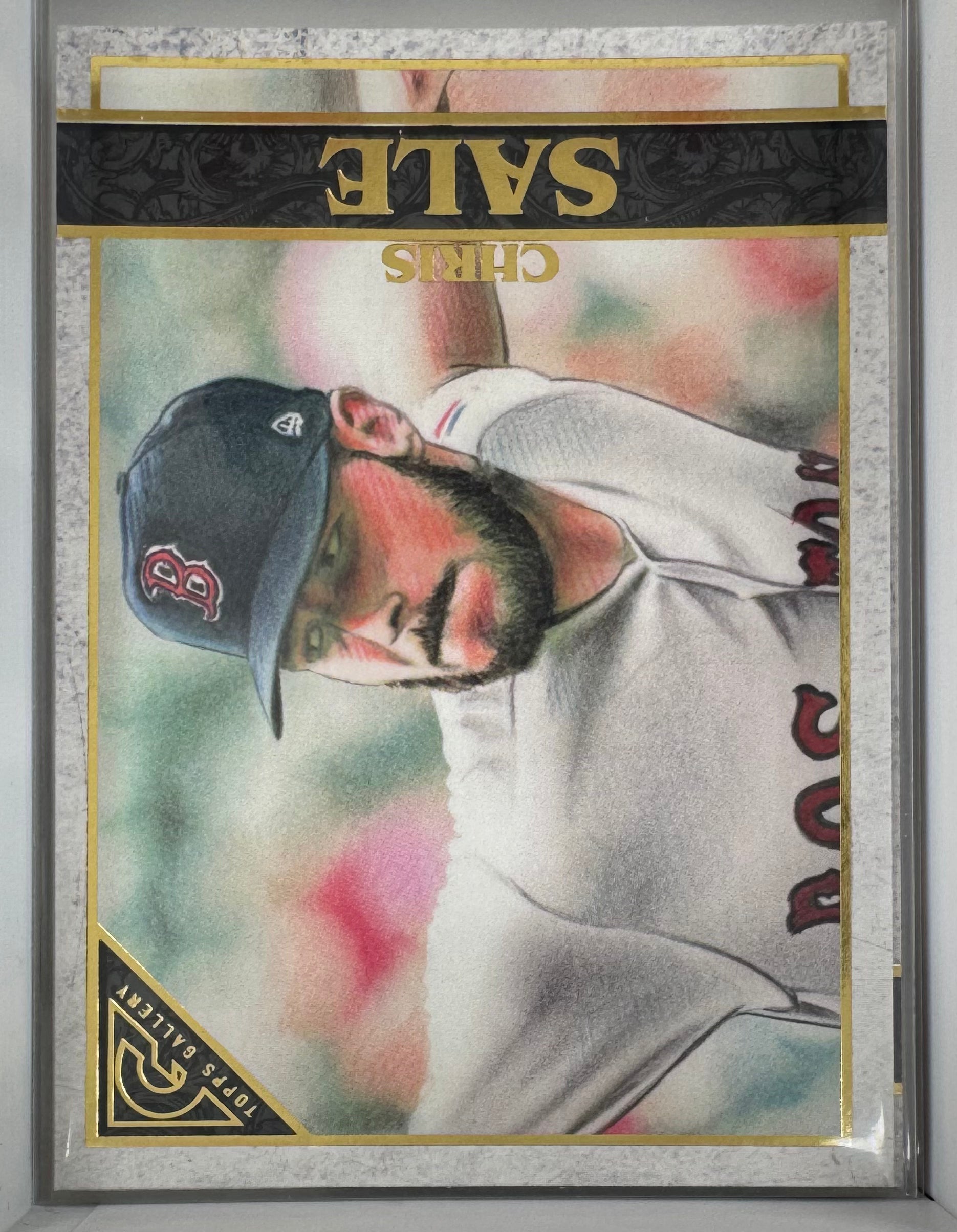 Chris Sale 58 Topps Gallery 2020 MLB Baseball