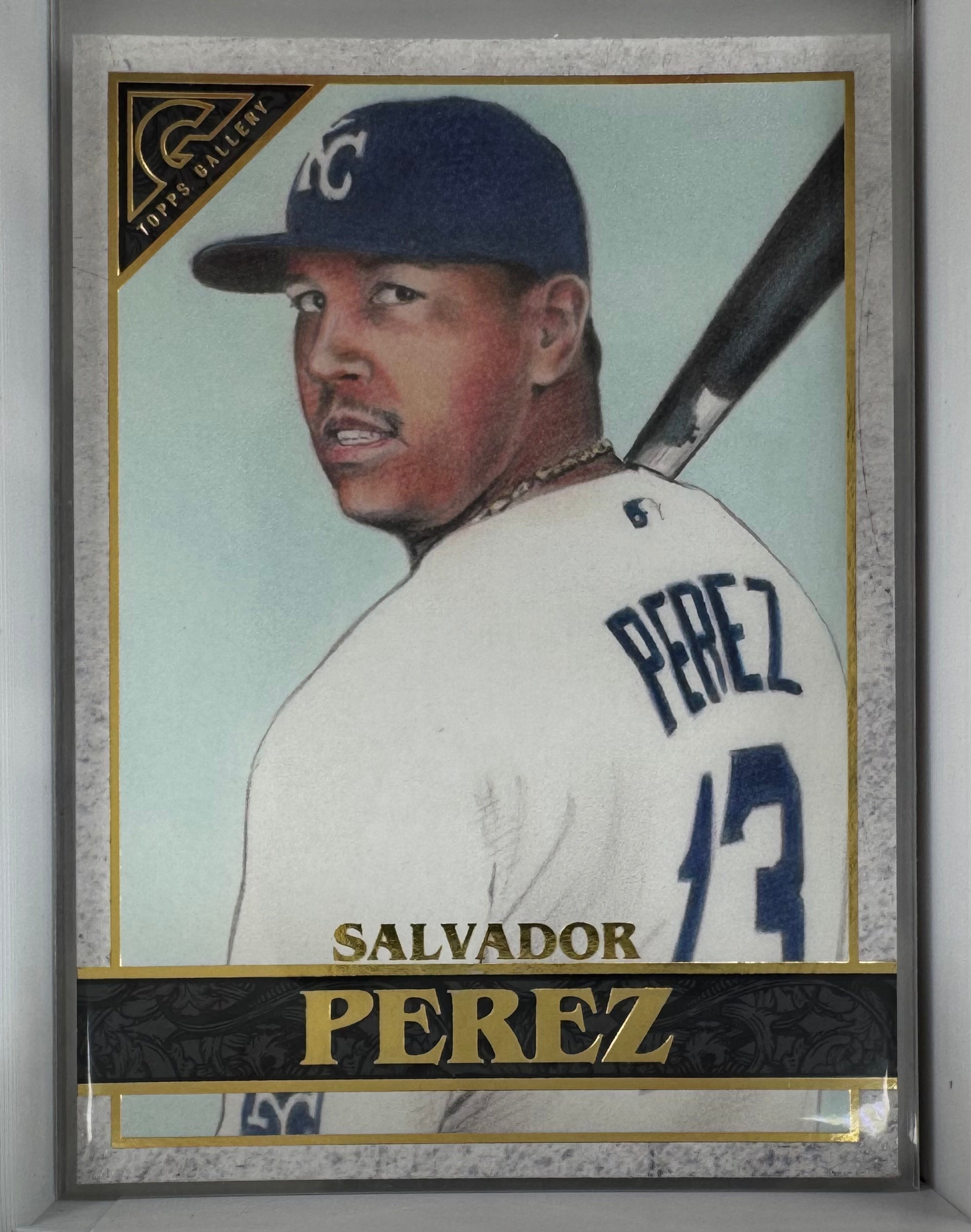 Salvador Perez 86 MLB Baseball Topps Gallery 2020
