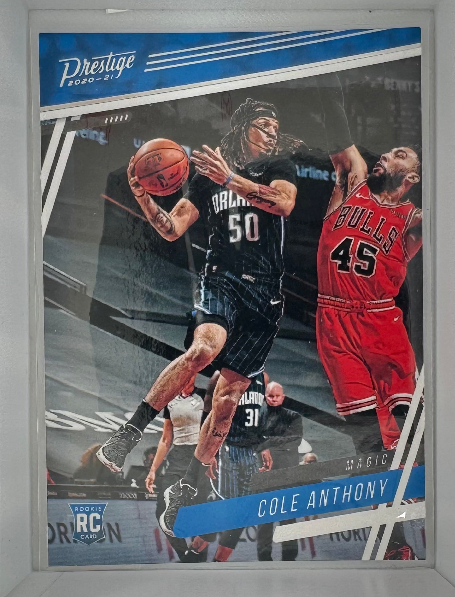 Cole Anthony No.61 Panini Hoops Basketball NBA Rookie