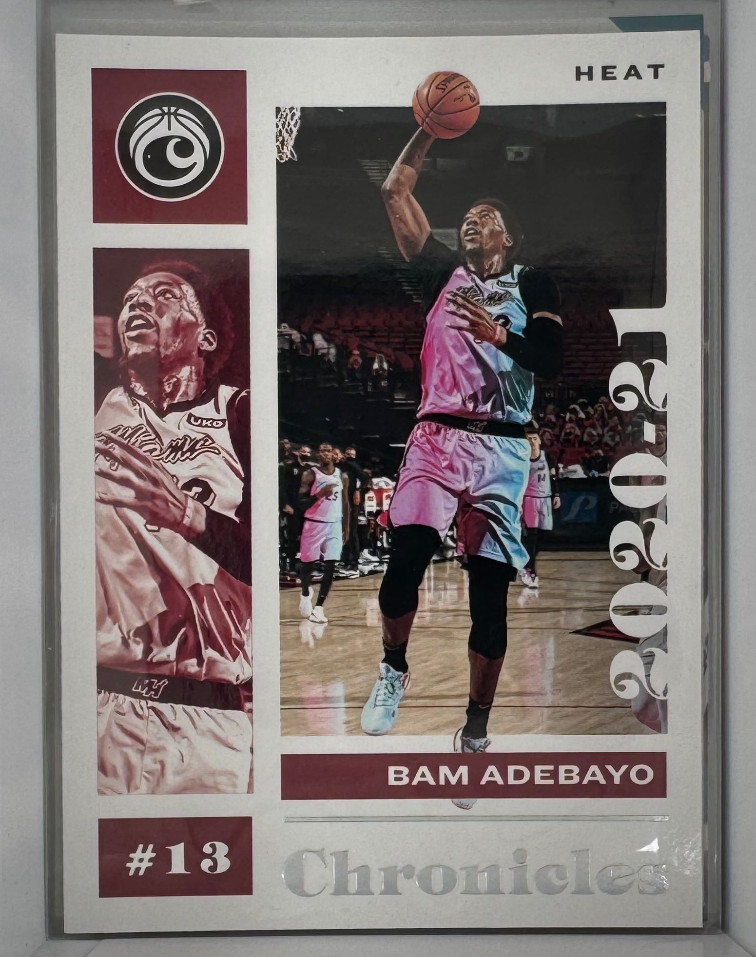 Bam Adebayo No.23 Panini Hoops Basketball NBA