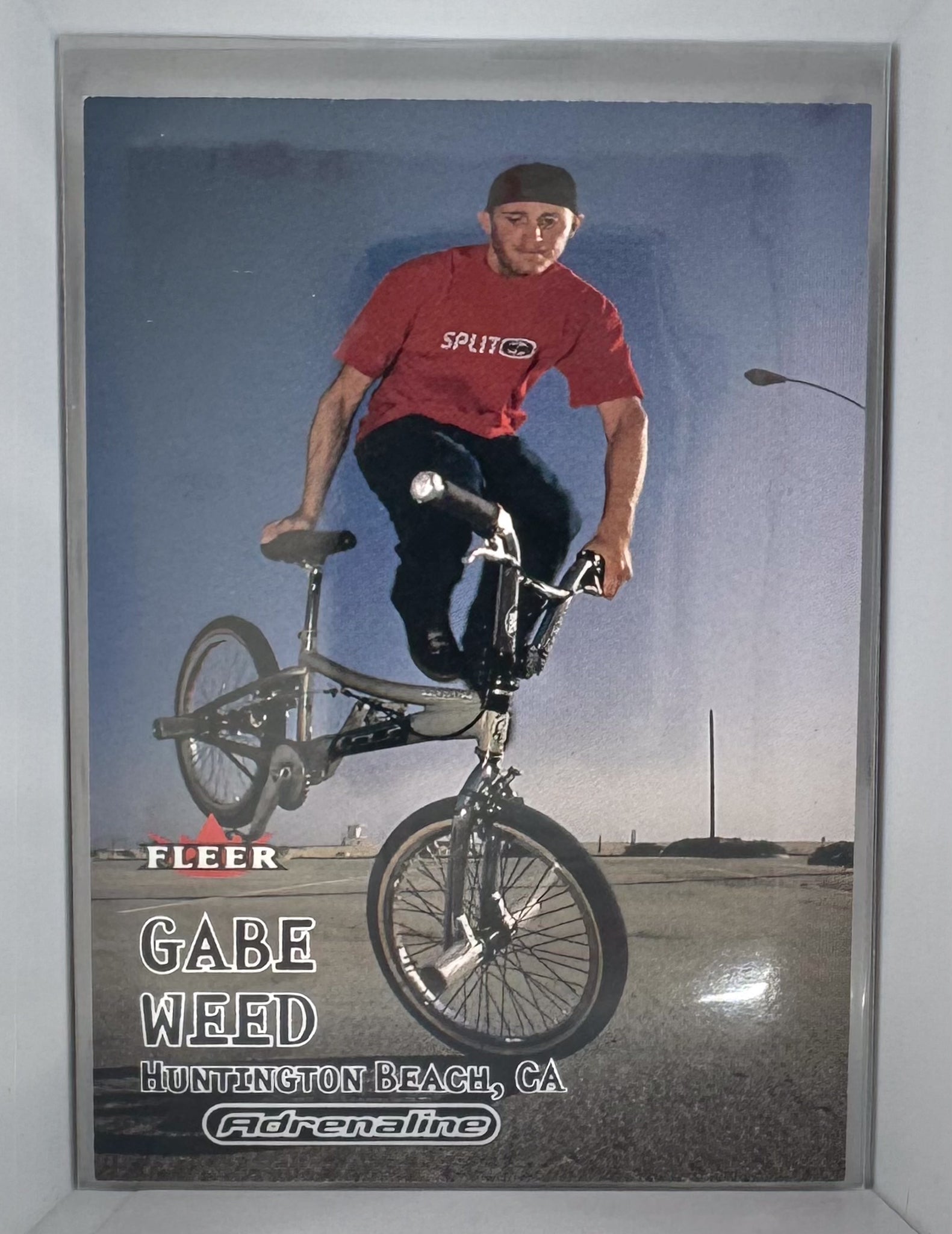 Adrenaline Fleer 2000 Action Sports Card No.23 Gabe Weed BMX