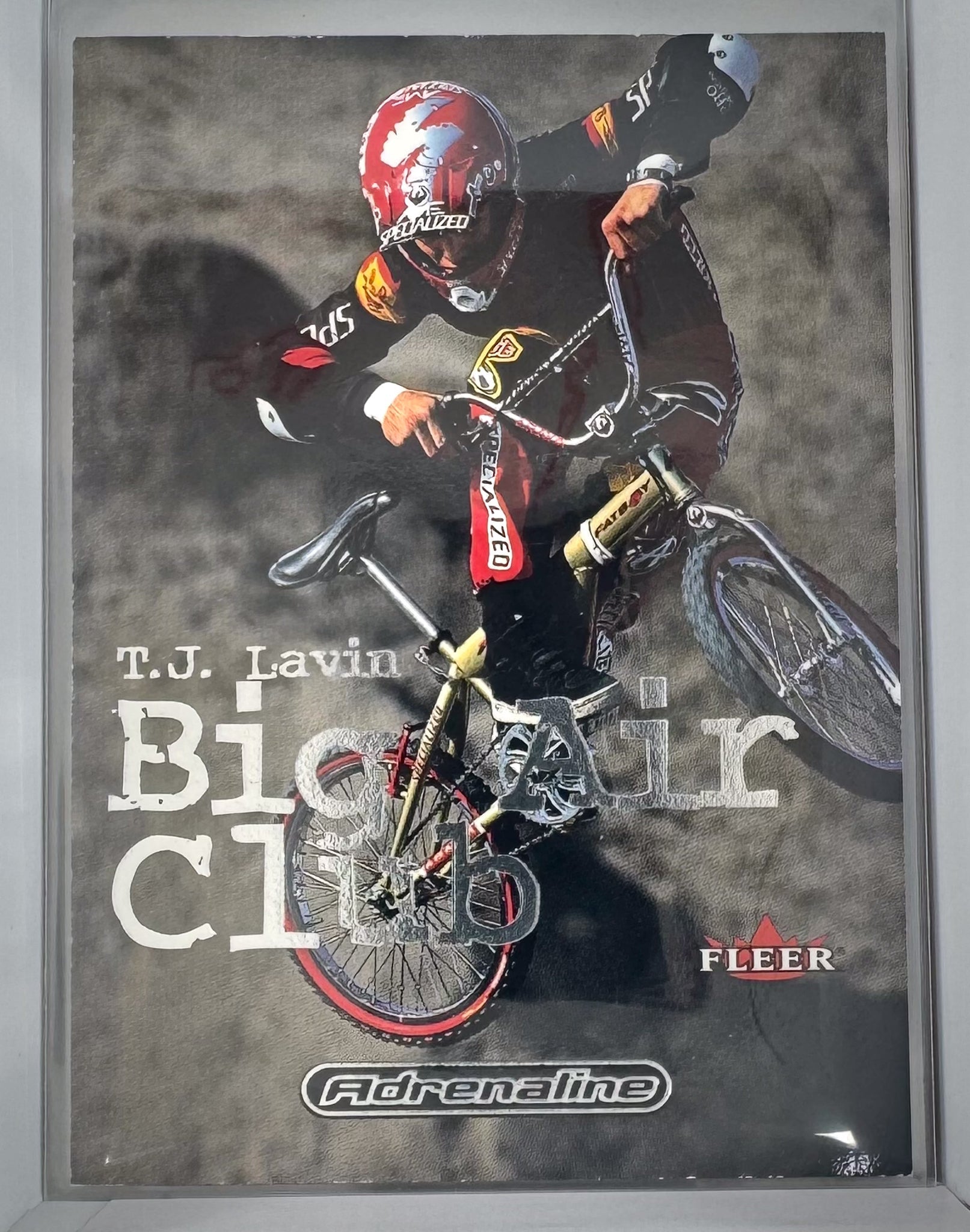 Adrenaline Fleer 2000 Action Sports Card 8 of 10 BA TJ Lavin BMX