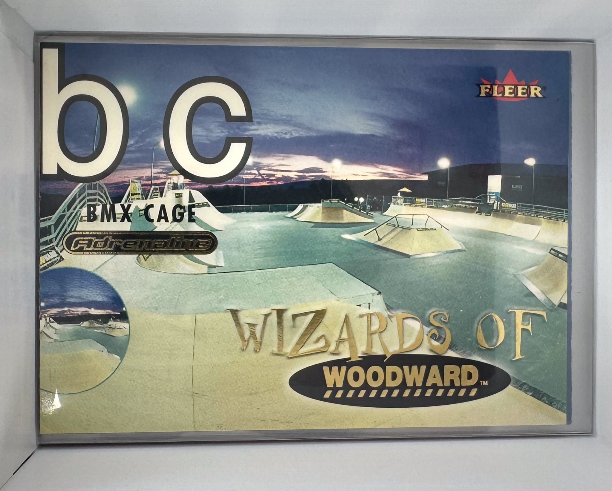 Adrenaline Fleer 2000 Action Sports Card No.99 BMX Cage