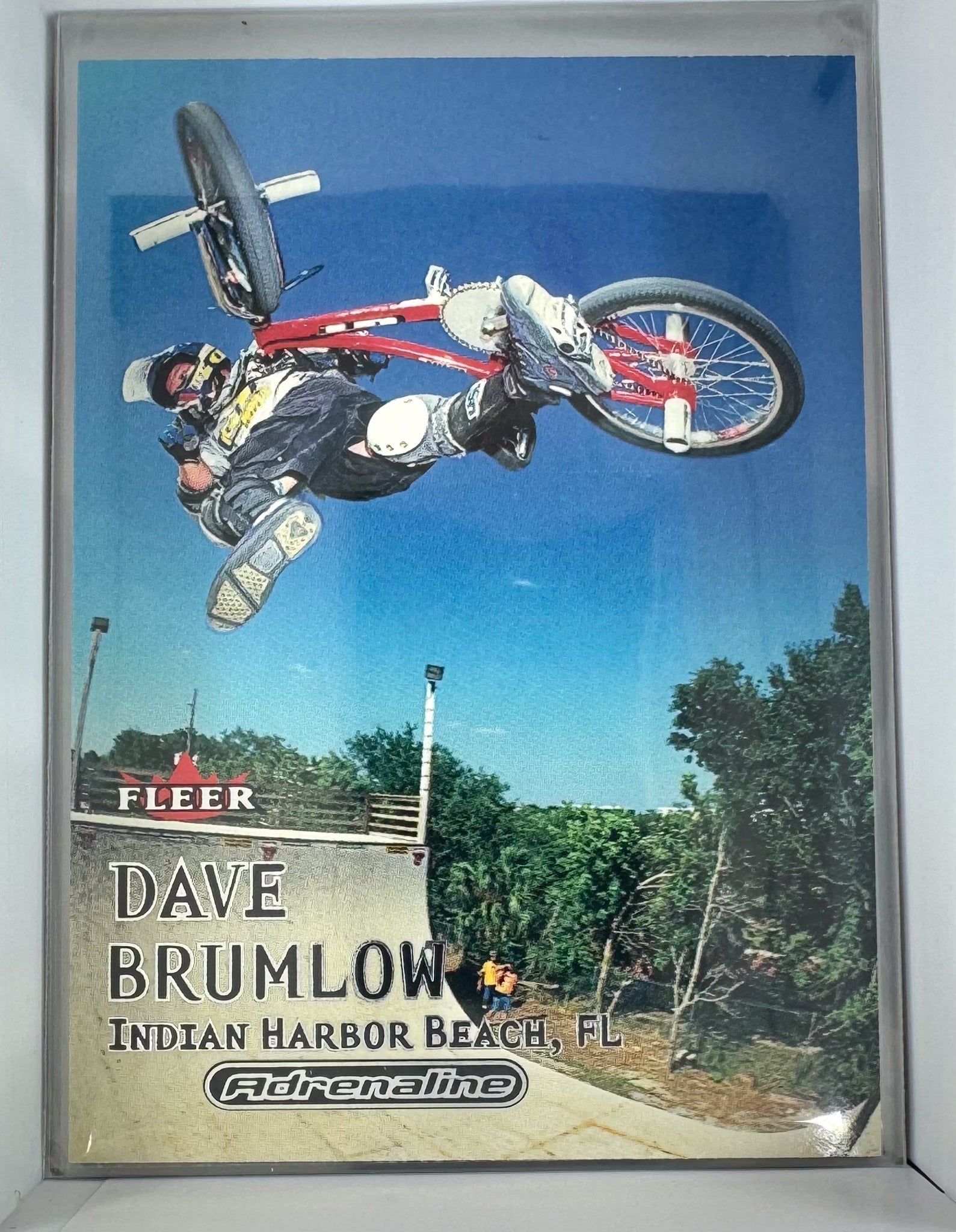 Adrenaline Fleer 2000 Action Sports Card No.89 Dave Brumlow BMX