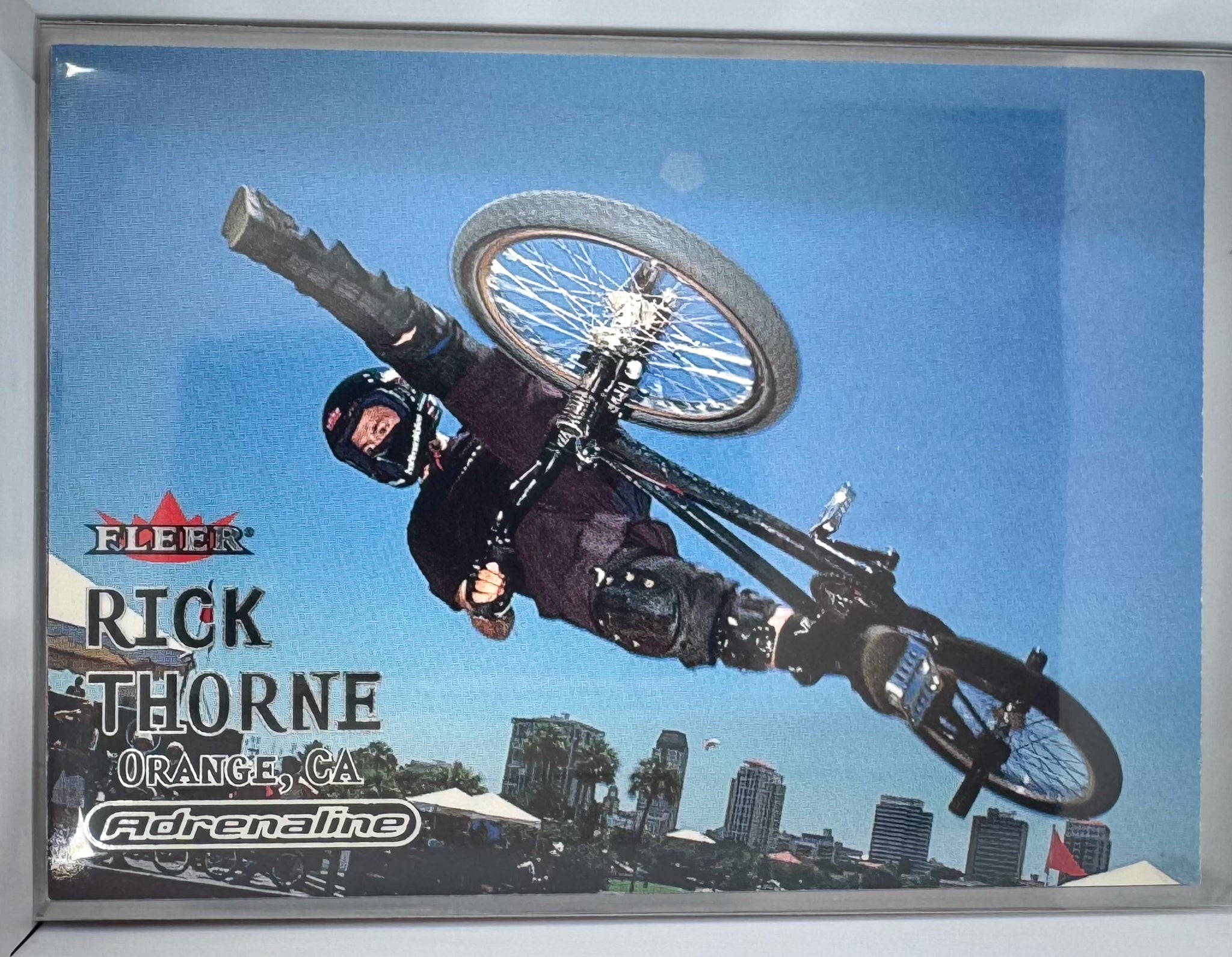 Adrenaline Fleer 2000 Action Sports Card No.44 Rick Thorne BMX
