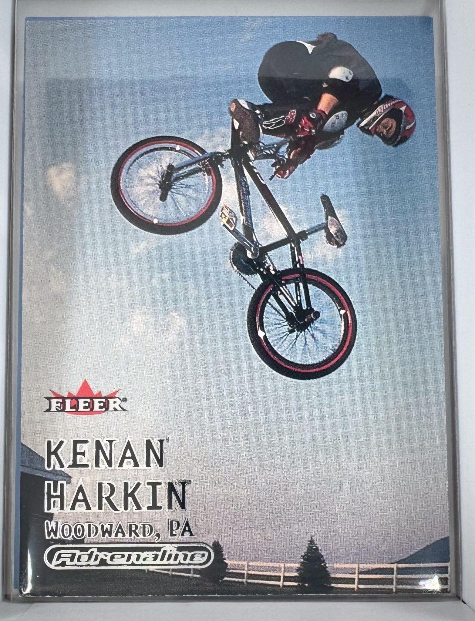 Adrenaline Fleer 2000 Action Sports Card No.13 Kenan Harkin BMX