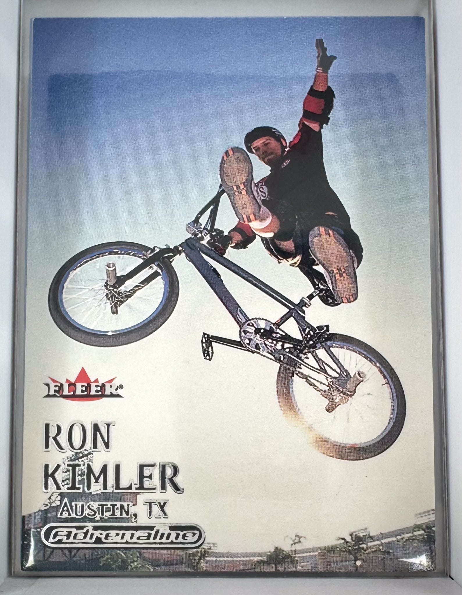Adrenaline Fleer 2000 Action Sports Card No.21 Ron Kimler BMX