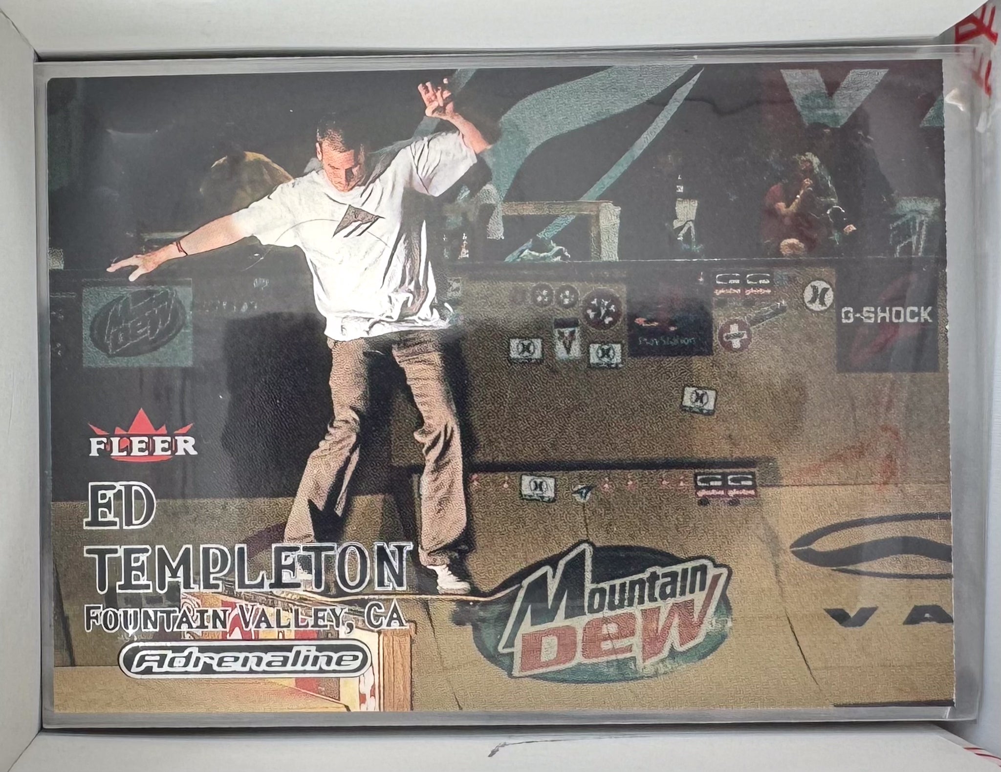 Adrenaline Fleer 2000 Action Sports Card No.53 Ed Templeton Skateboarding