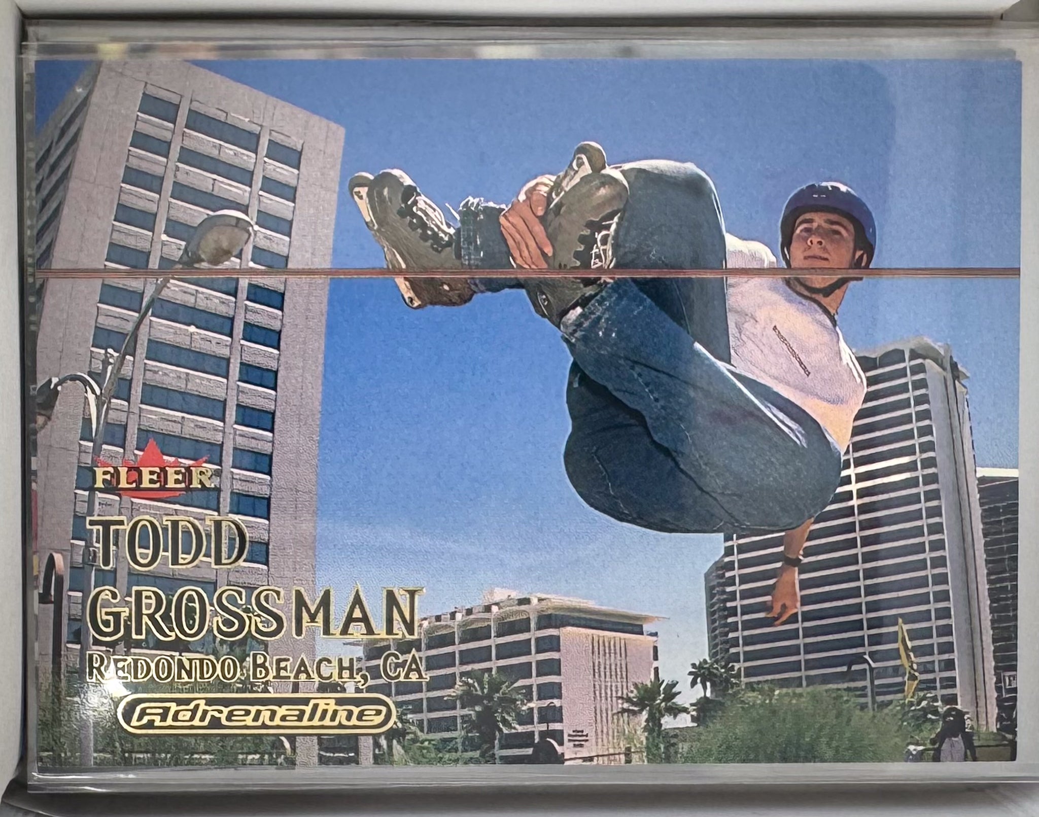 Adrenaline Fleer 2000 Action Sports Card No.19 Todd Grossman