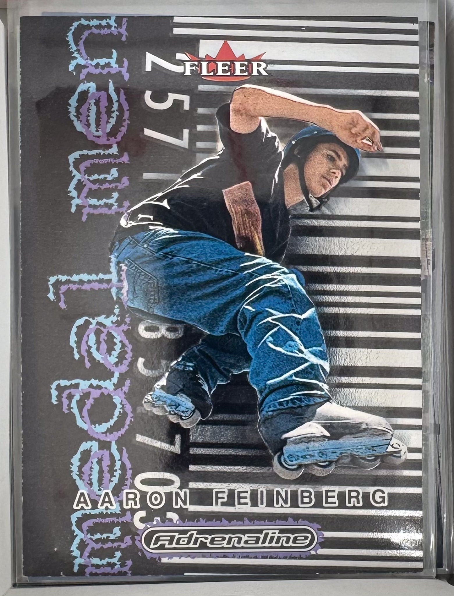 Adrenaline Fleer 2000 Action Sports Card 3 of 10 Aaron Feinberg