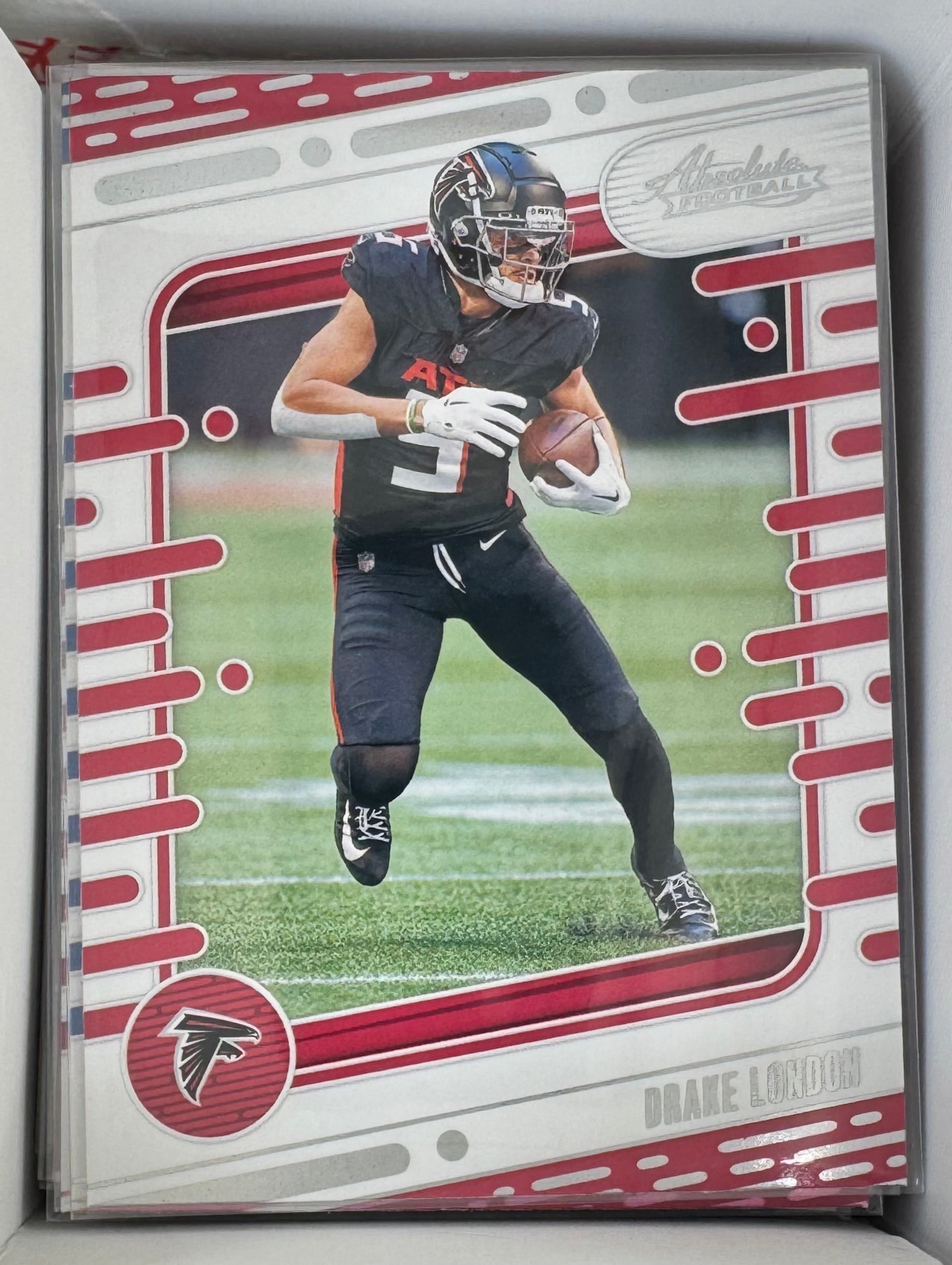 Drake London Panini Absolute Football Card No.6 Falcons