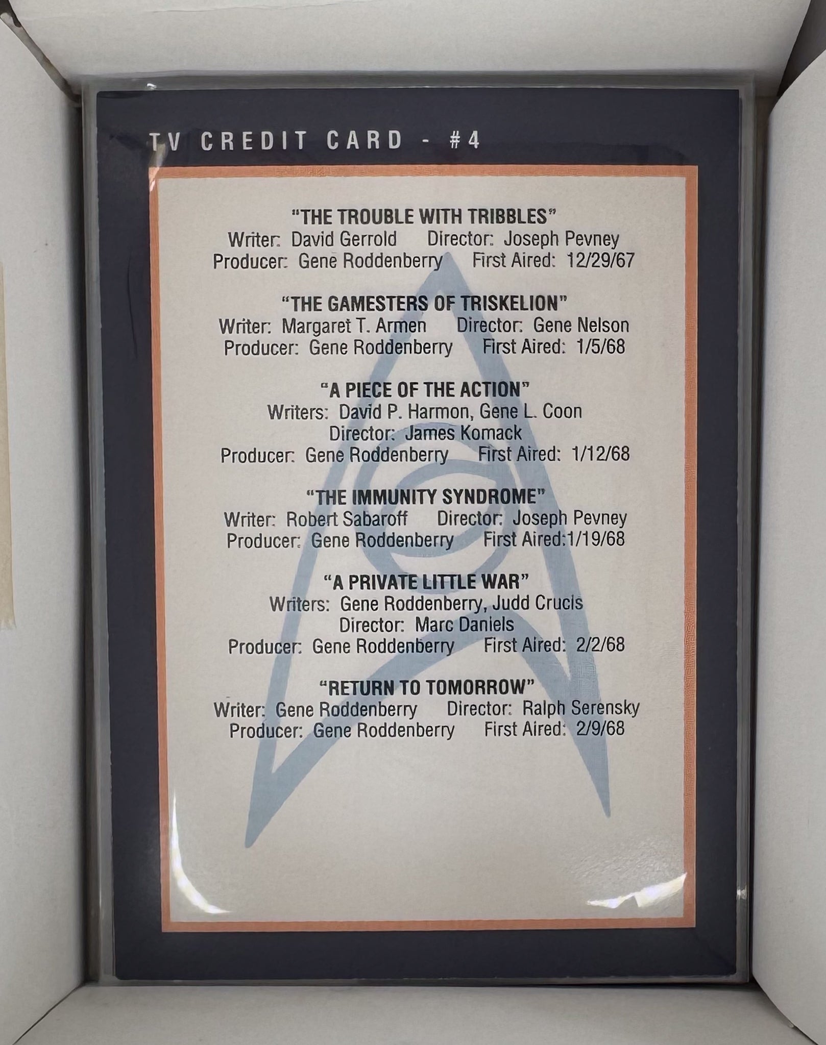 Star Trek Cards 397