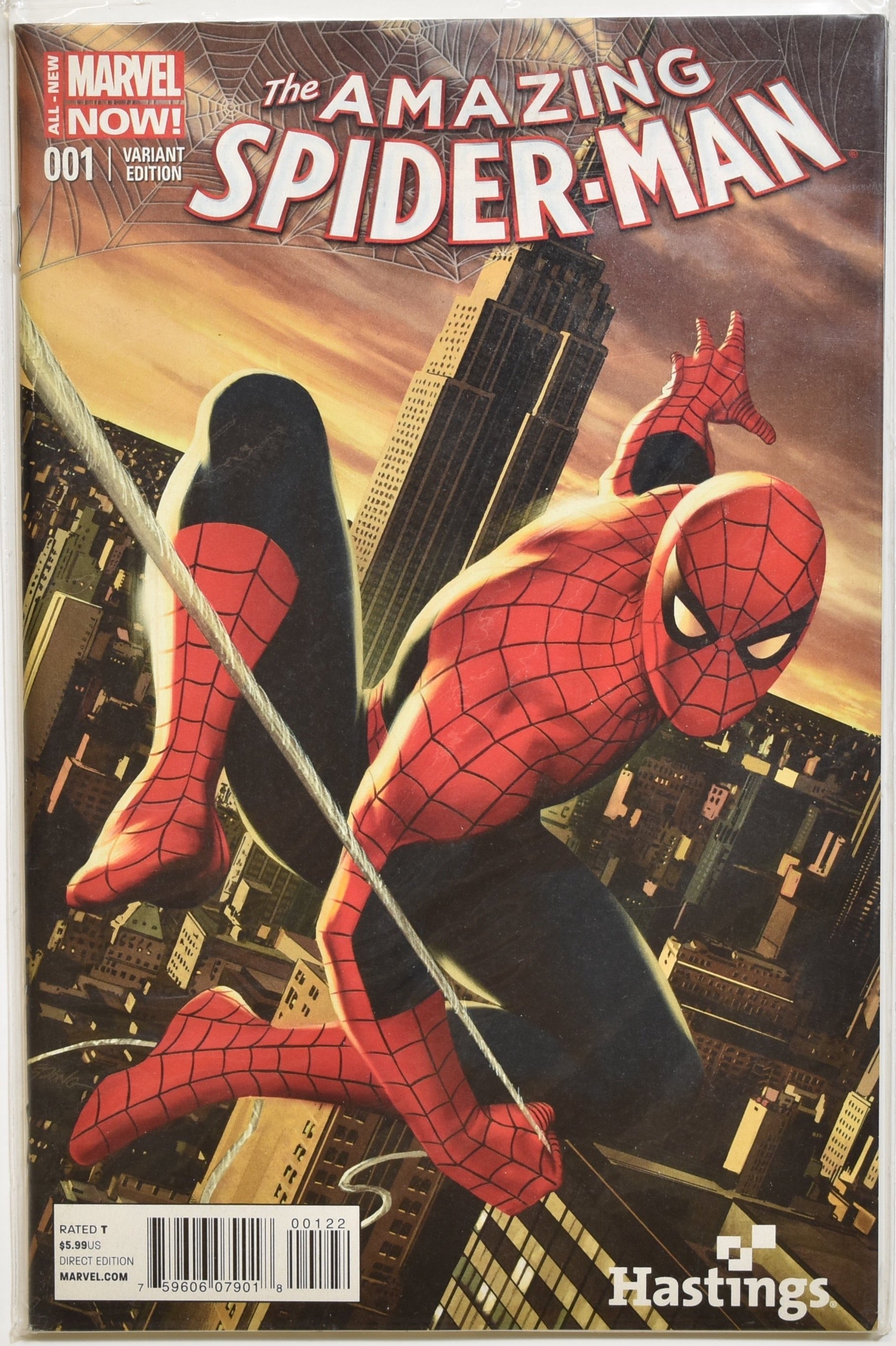 The Amazing Spider Man Hastings Edition 001 Variant Comic Books