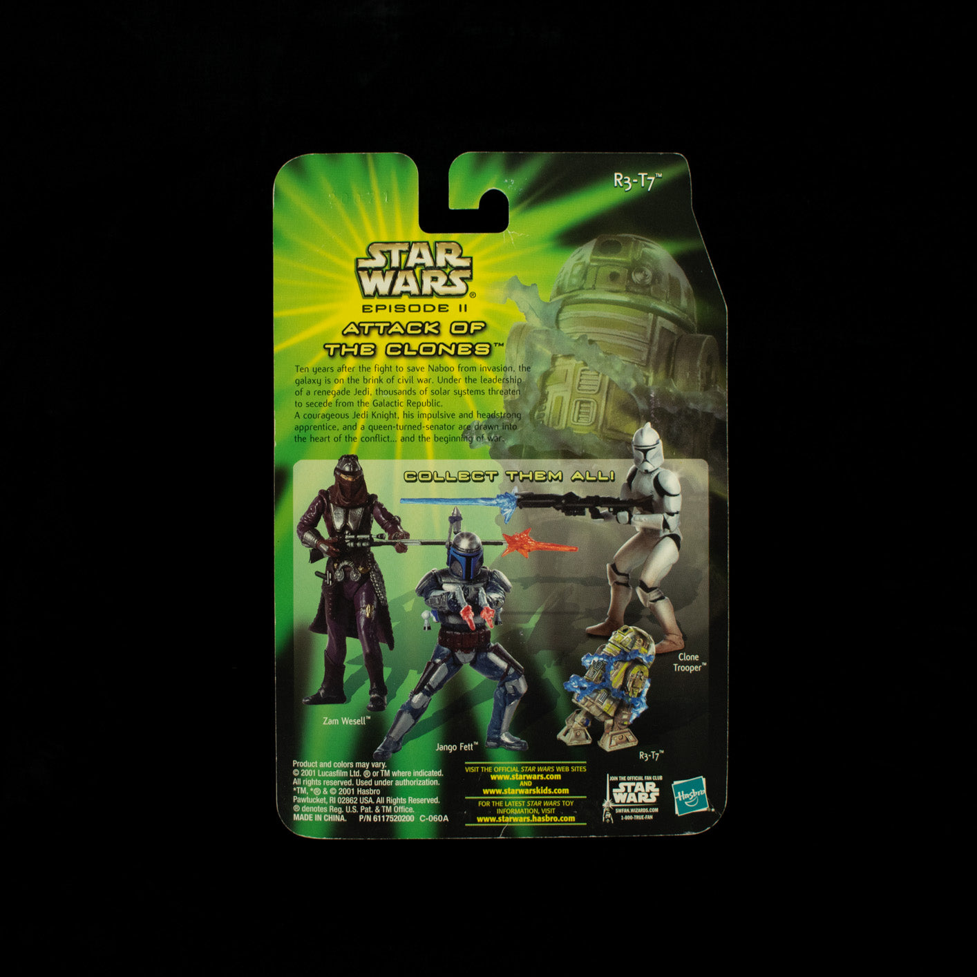 Power of the Jedi R3-T7 345 Sneak Preview Star Wars
