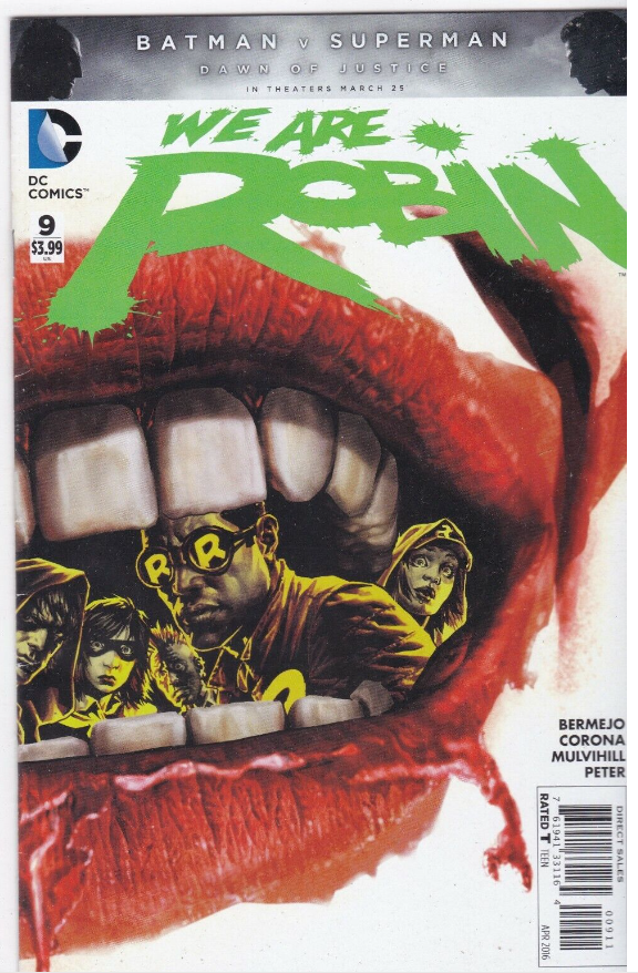 We Are Robin 9 Dc Comic Book 2016 APR