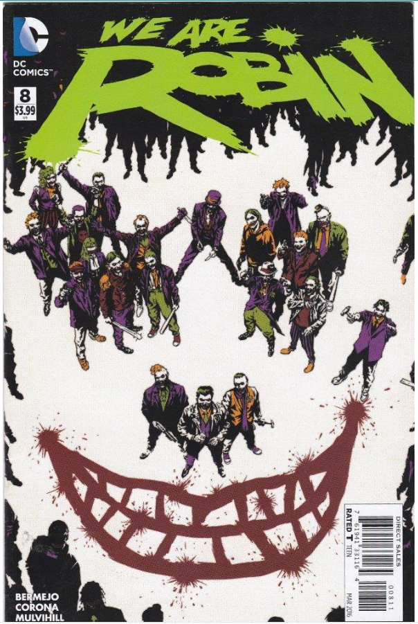 We Are Robin 8 Dc Comic Books 2016 March