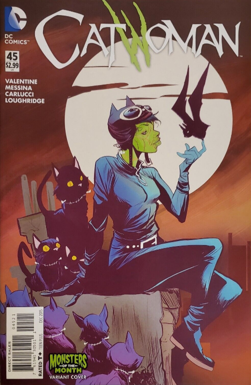 Cat Woman 45 Dc Comics Monsters of the Month Comic Book