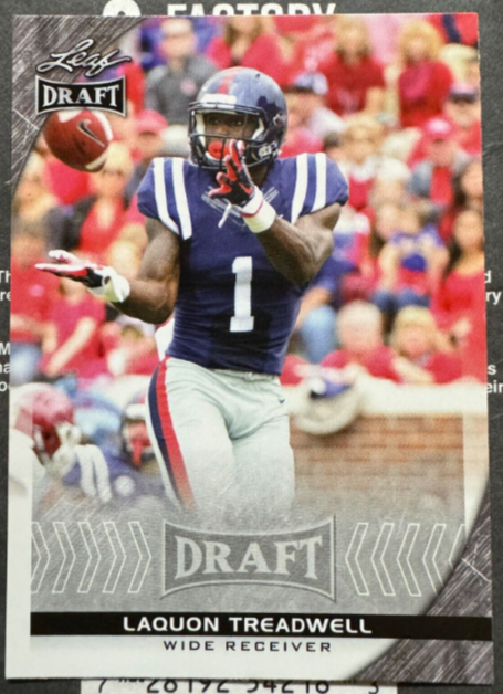 2016 Leaf Draft Gold #58 Laquon Treadwell