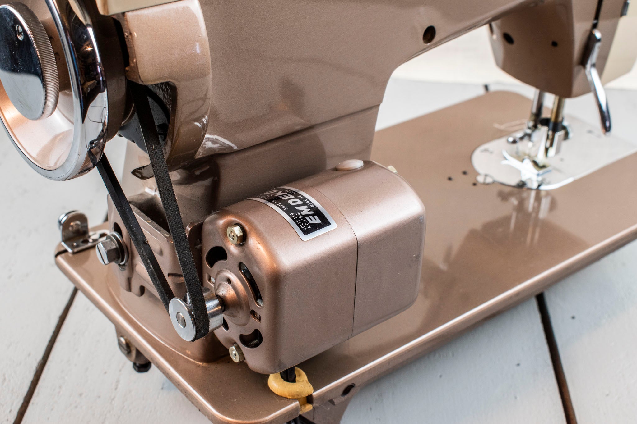 Emdeko Sewing Machine j-a21 e32808 Vintage