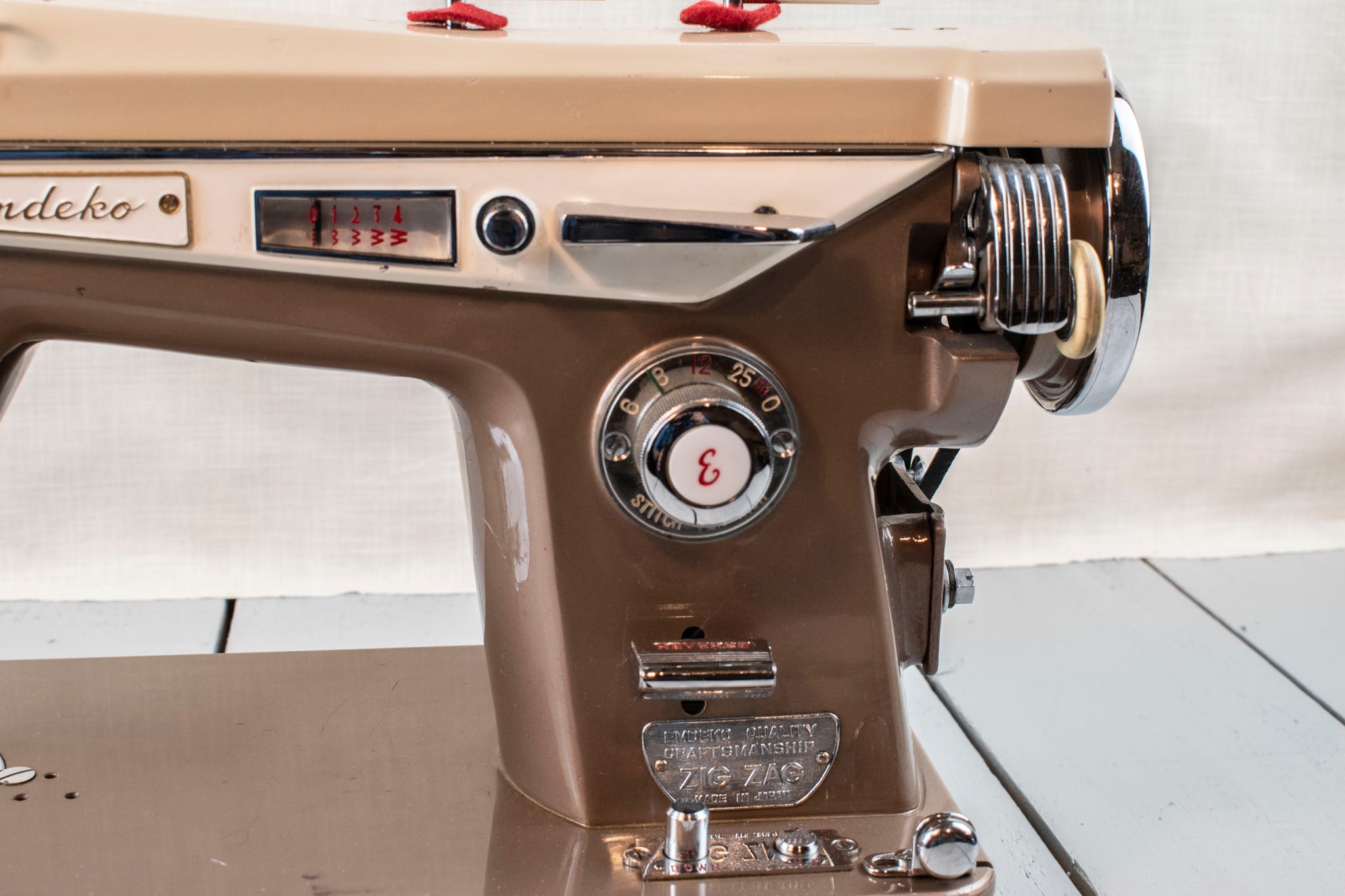 Emdeko Sewing Machine j-a21 e32808 Vintage