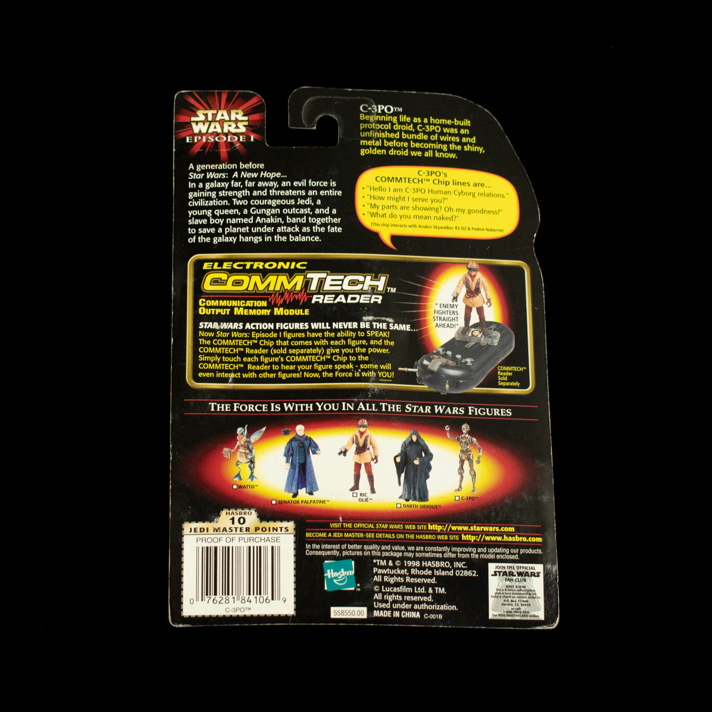 Star Wars Episode 1 Action Figure C3P0
