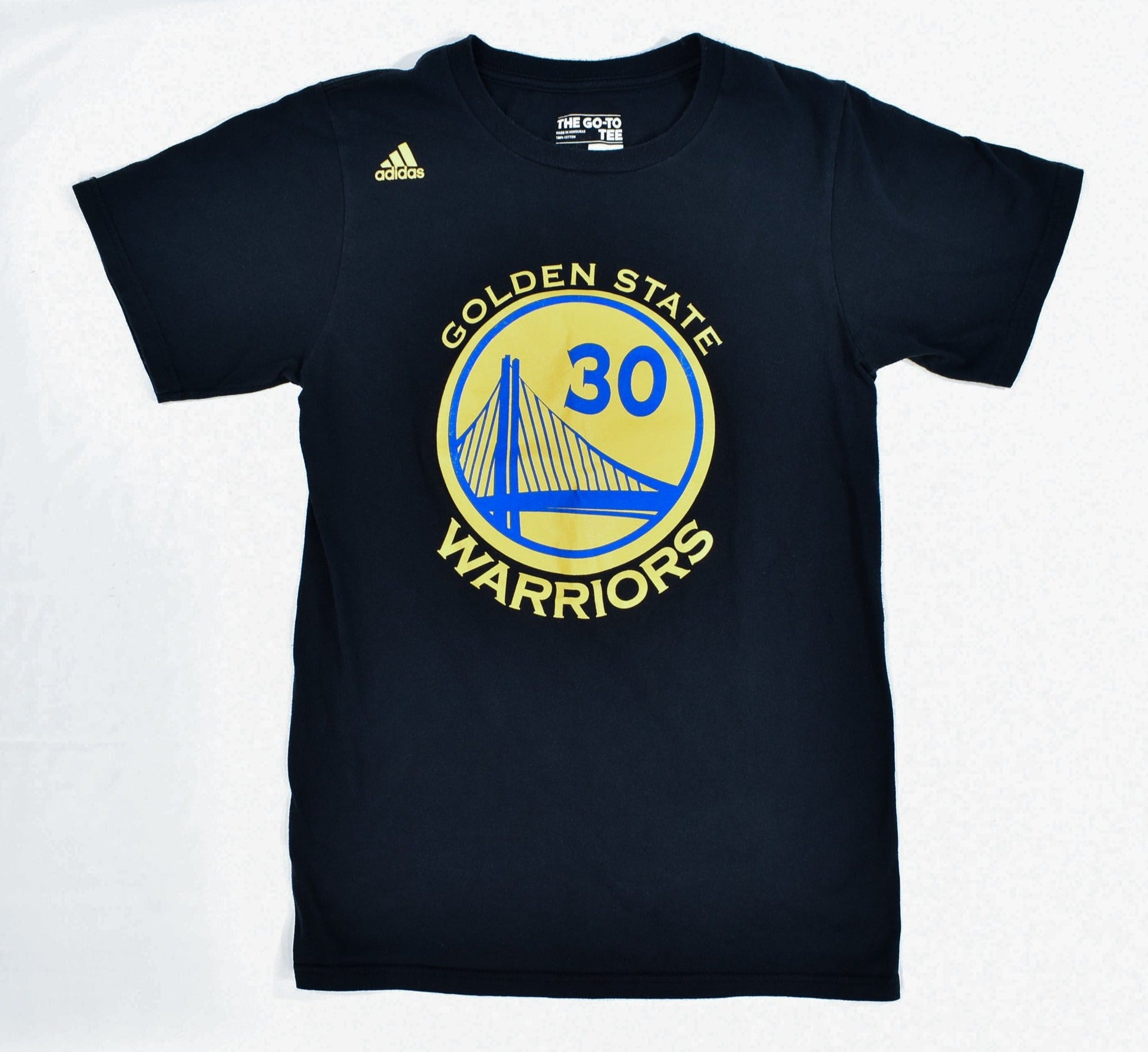 Golden State T-Shirt Authentic Adidas Curry 30 Small USED Adidas