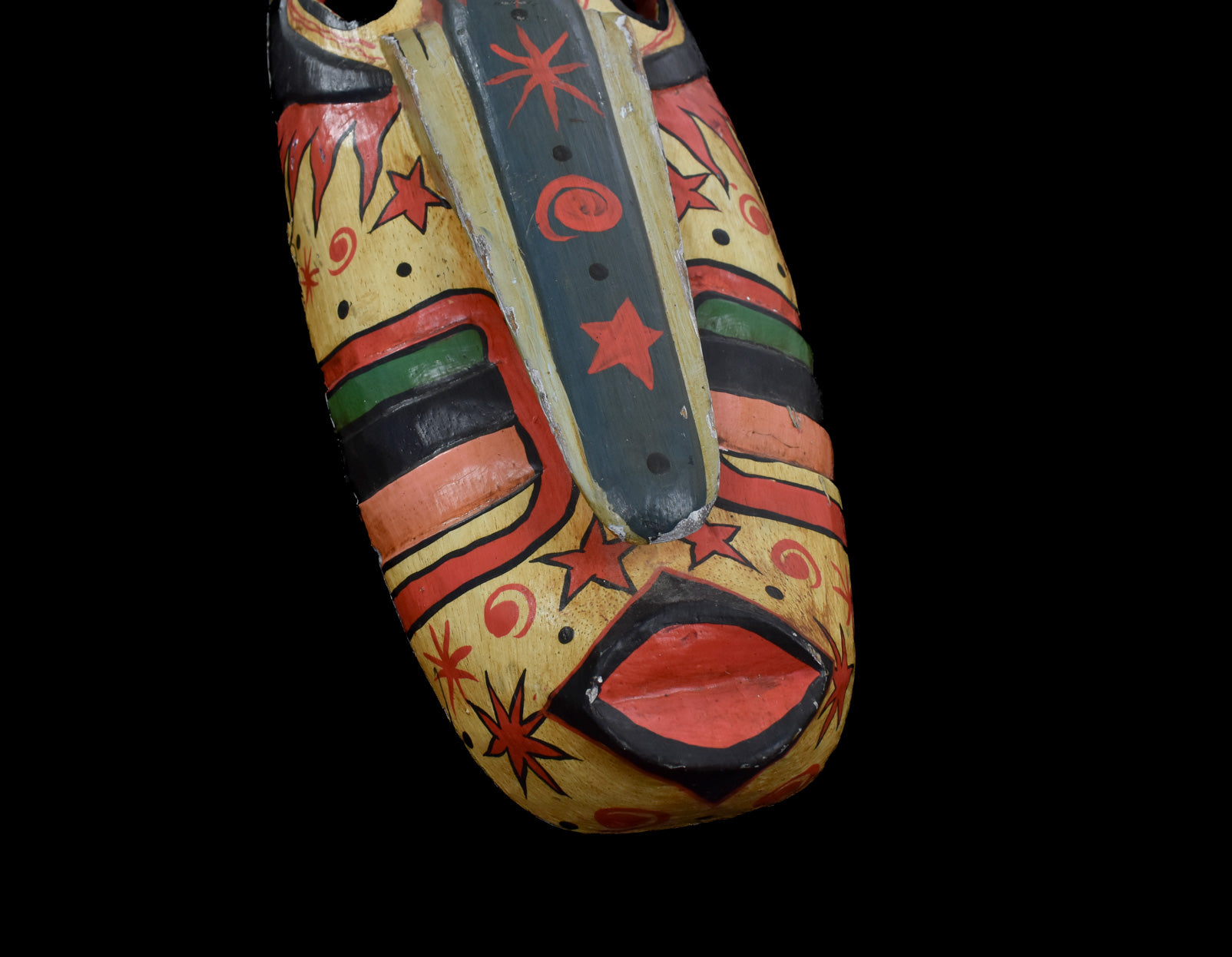 Tiki Mask Vintage Custom Piece Hand Made