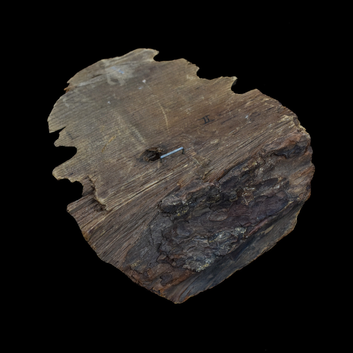 Tree Face Hand Carved Wood Piece Custom Made Used