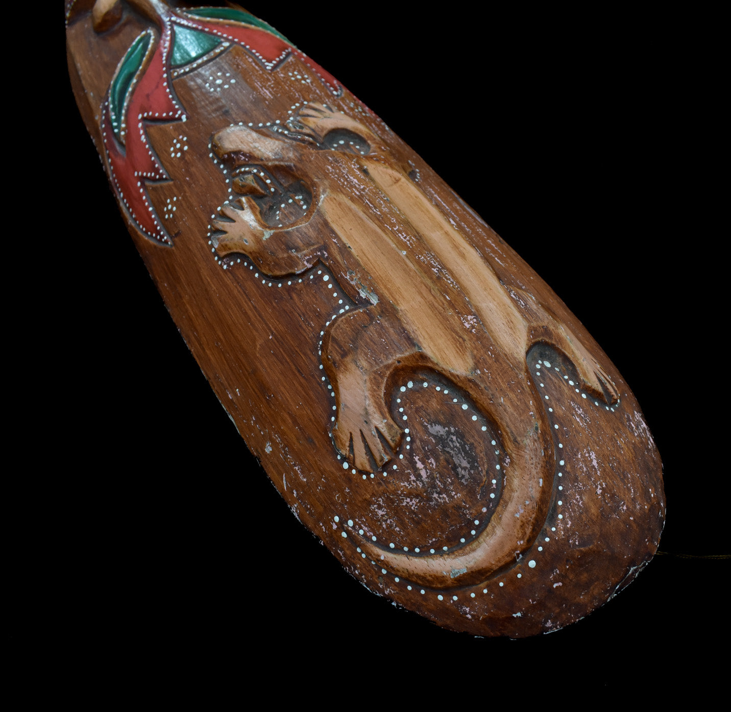 Tiki Mask Custom Piece Hand Made Vintage Artwork Wood Decor Display