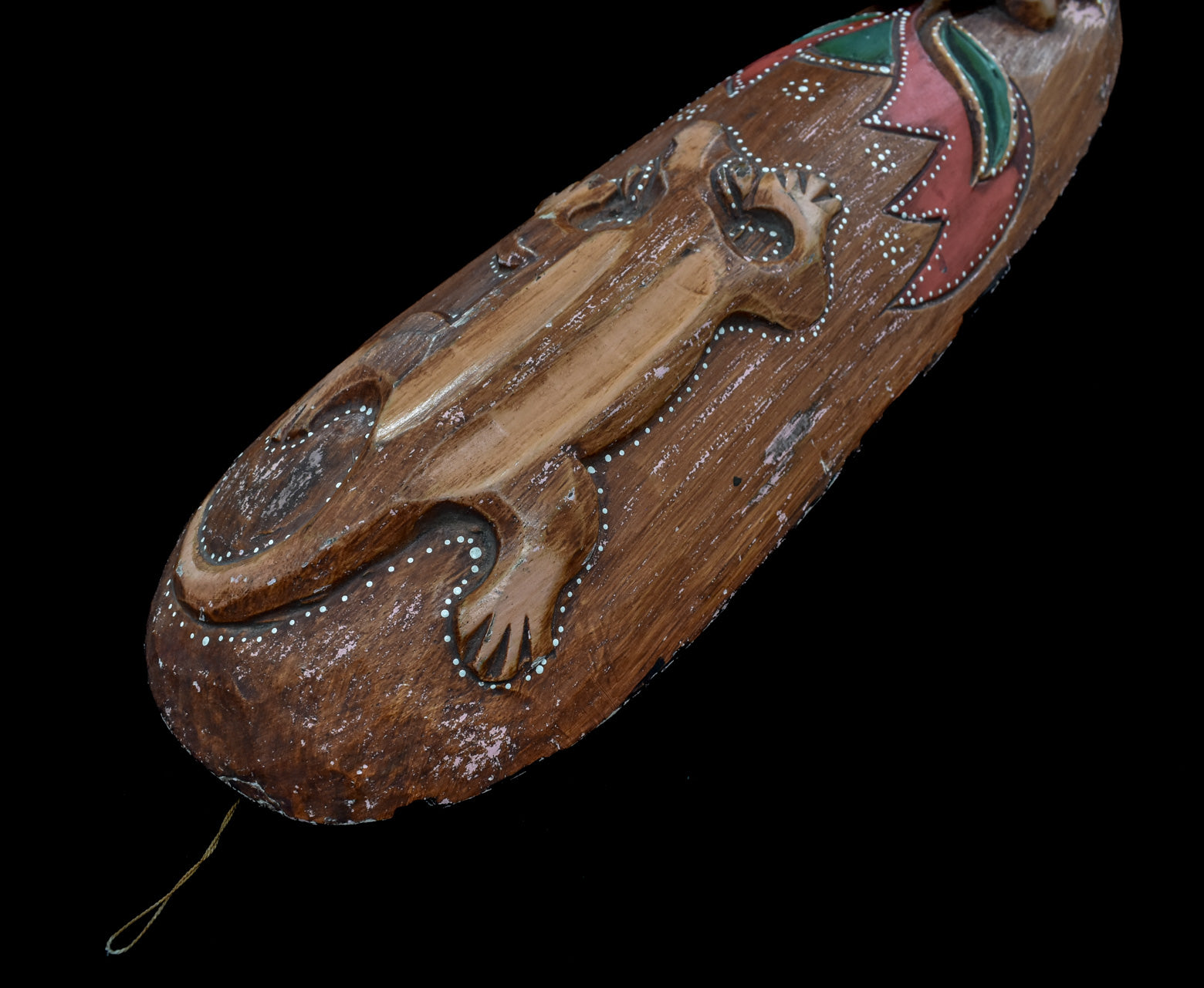 Tiki Mask Custom Piece Hand Made Vintage Artwork Wood Decor Display