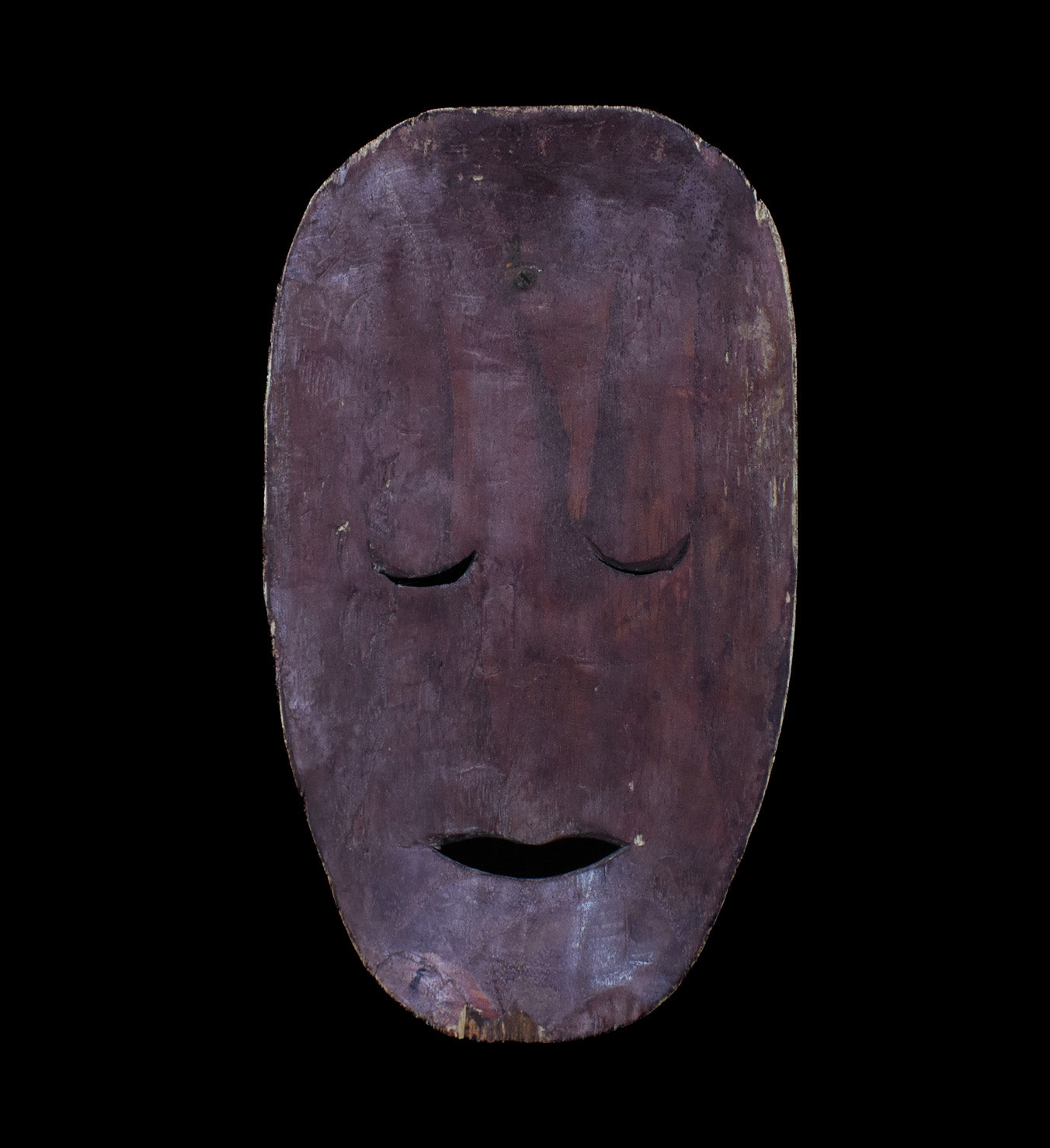 Tiki Mask Used Wood Decor Custom Hand Made