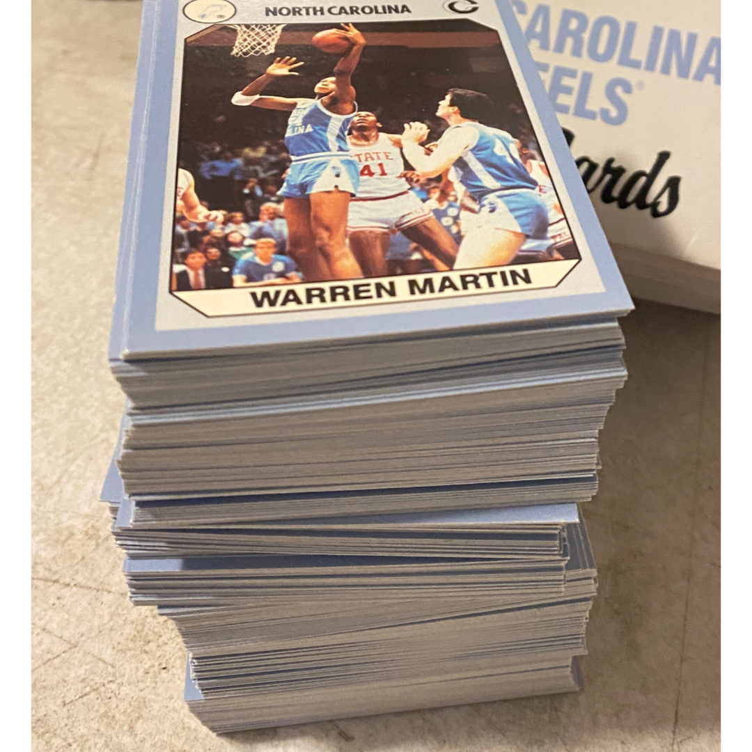 North Edition Trading Cards North Carolina Tar Heels Collegiate Collection Open Box