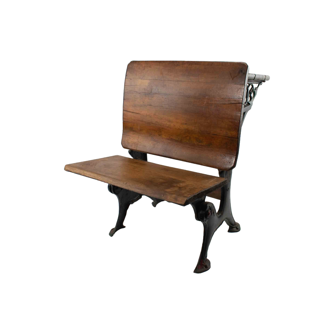 Elijah Haney Folding School Desk Pat. Sept. 18th 1888 Haney School Furniture Co. Vintage