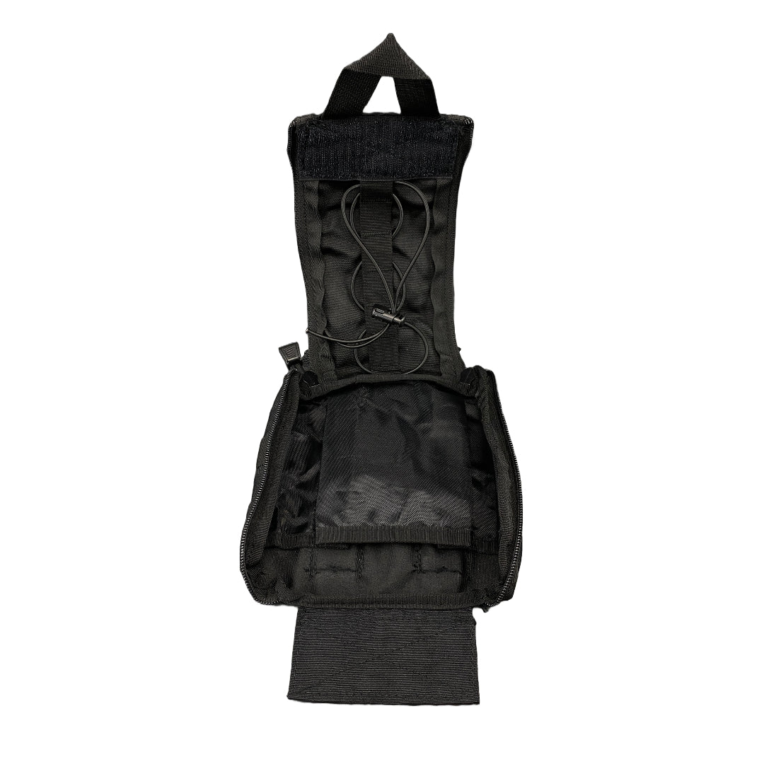 Molle Pouch Black Snap On Strap Pouch First Aid Back Pouch Military IFAK