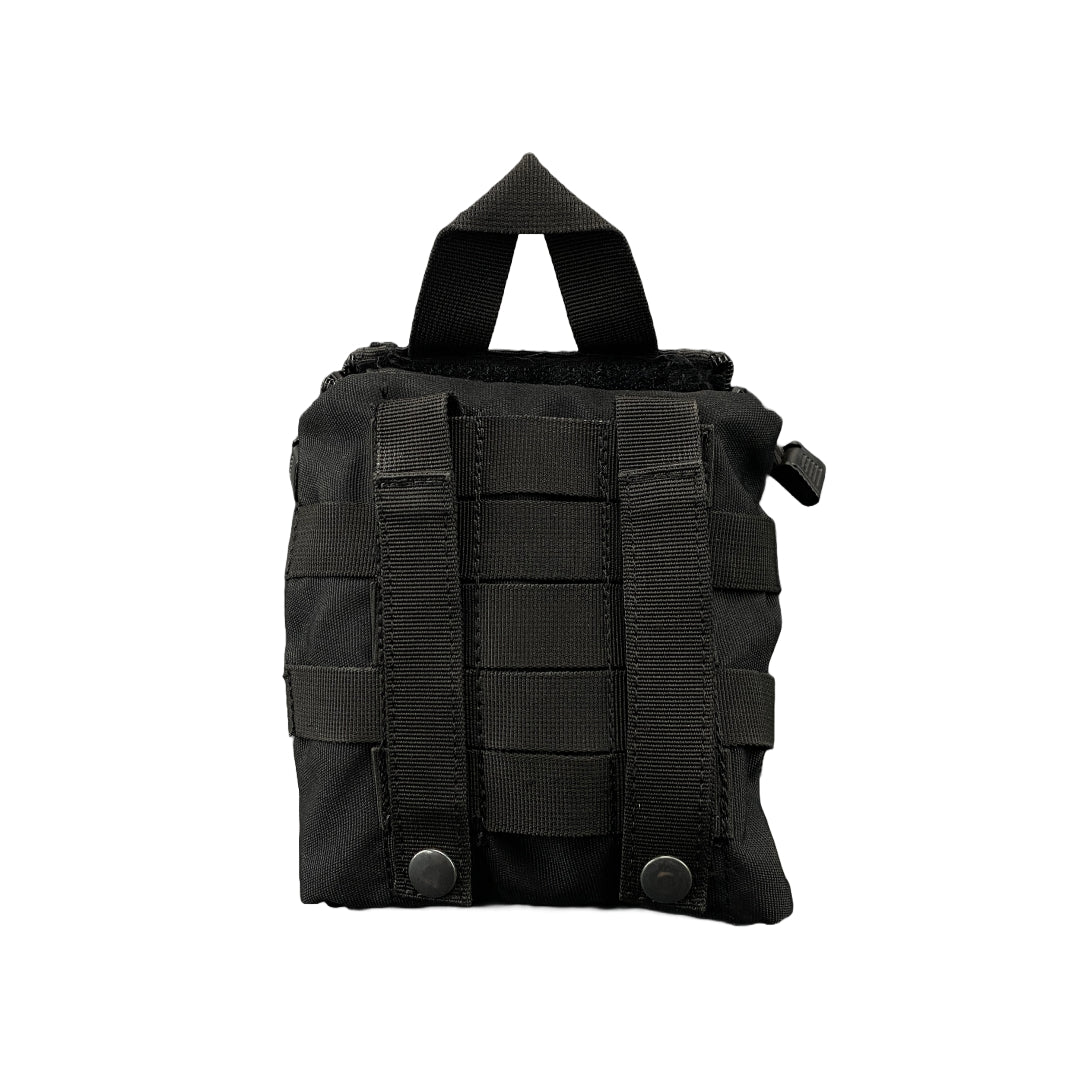 Molle Pouch Black Snap On Strap Pouch First Aid Back Pouch Military IFAK
