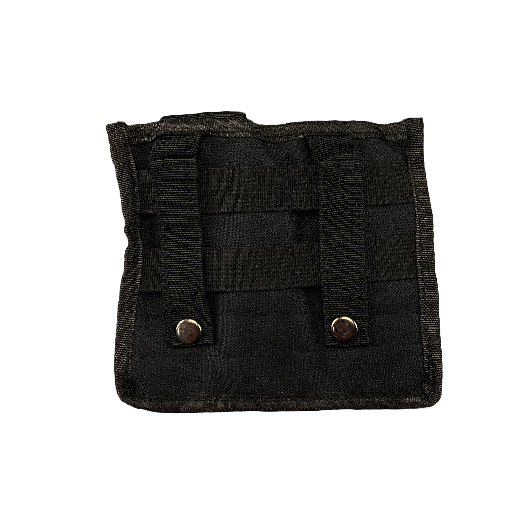 Snap On Strap Chest Pouch Military Molle Black Map Multi Tool Vest Chest Black Pouch
