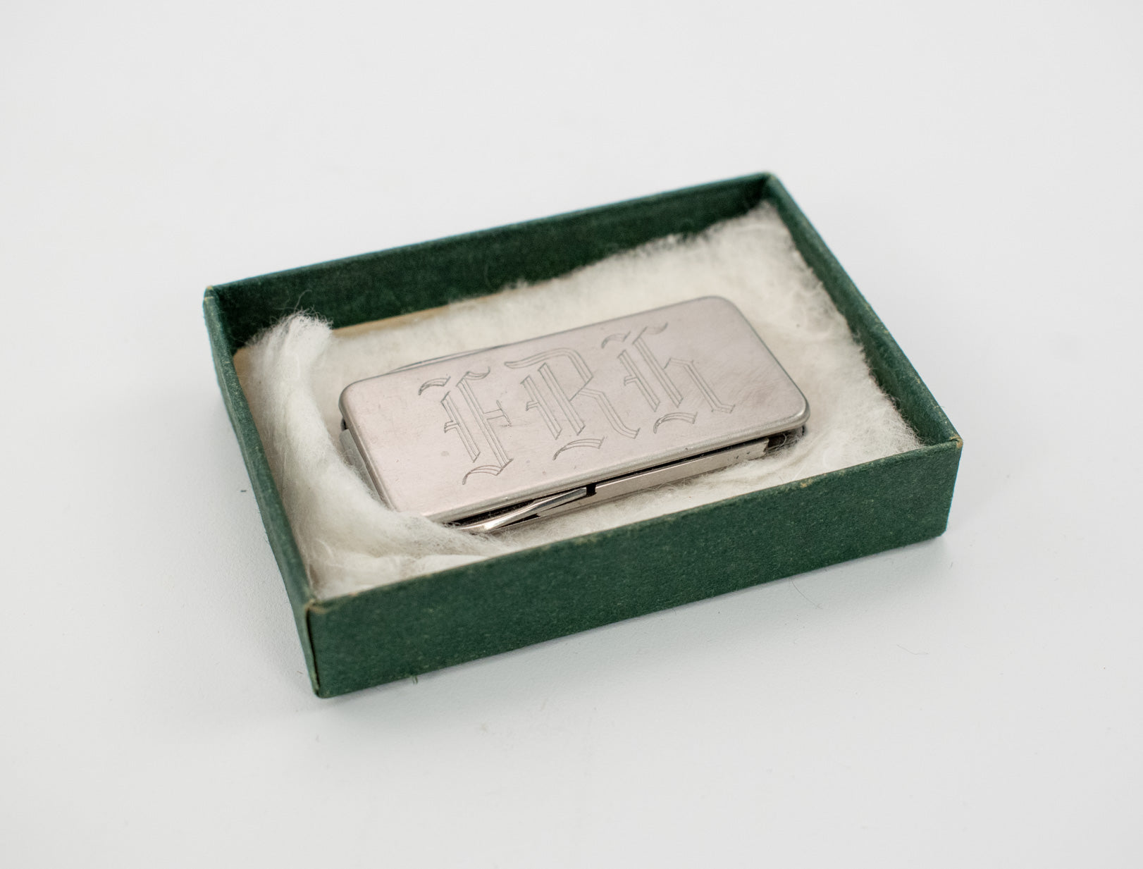 Things To Remember Vintage Pocket Tool Knife Multi Tool W Initials Used W Original Box
