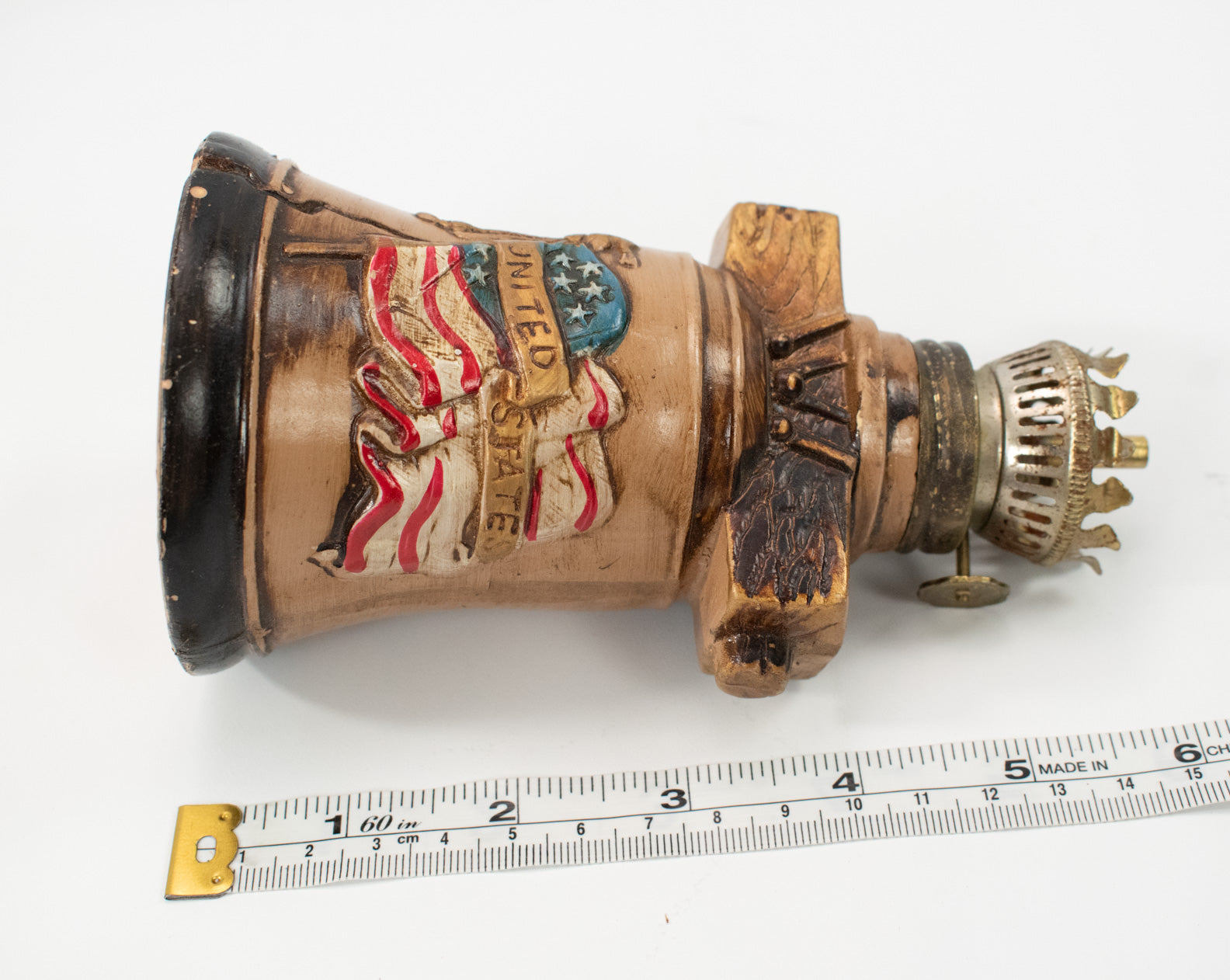 American Mini Oil Lamp Lantern Used Vintage