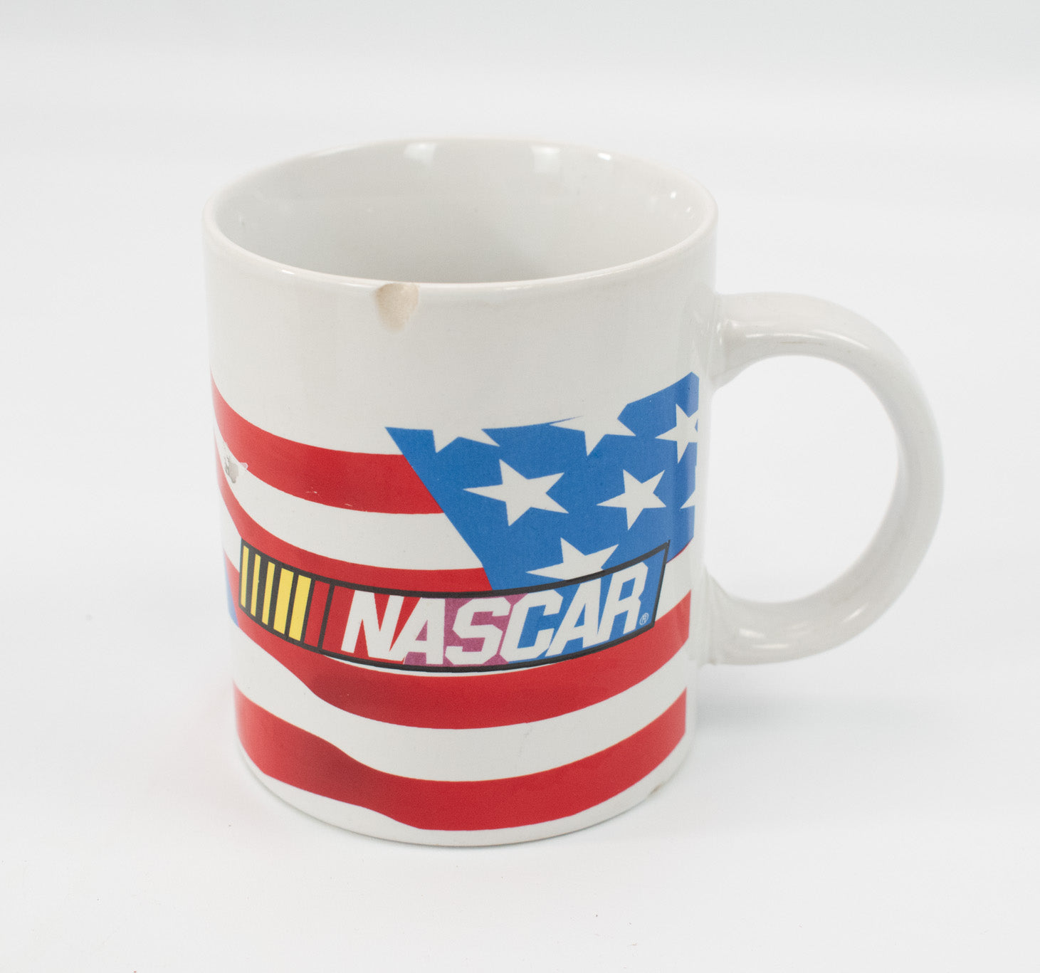 NASCAR Racing Coffee Cup 2005 Sherwood Chipped Top - Damaged!!!