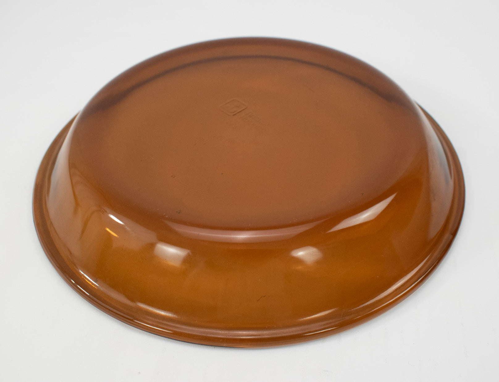 Achor Hocking Brown Glass Cooking Bowl 460 9 Inch - 75. QT