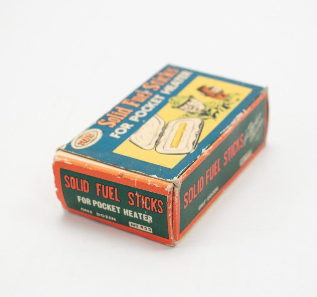 Solid Fuel Sticks For Pocket Heater Vintage Used