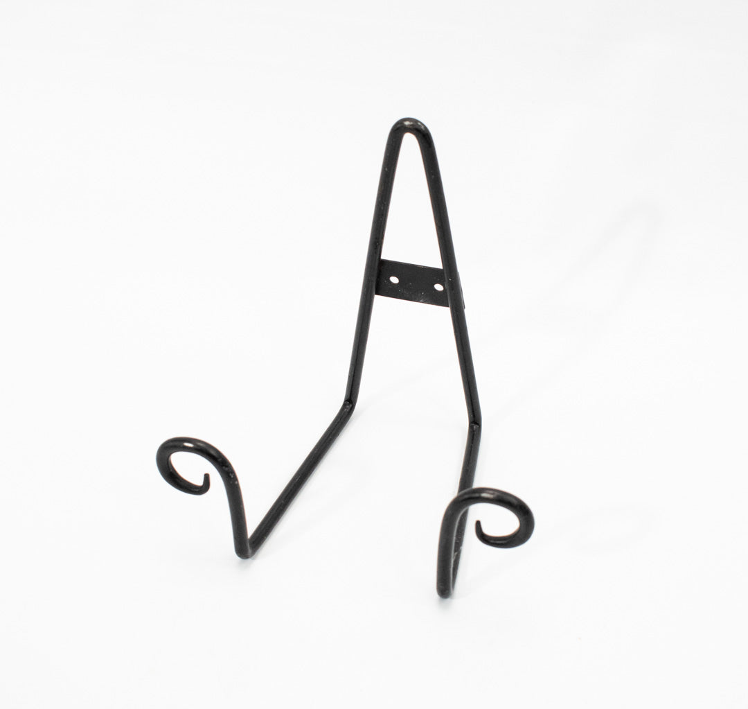 Wall Mount Display Metal Rack Black Used 6inch