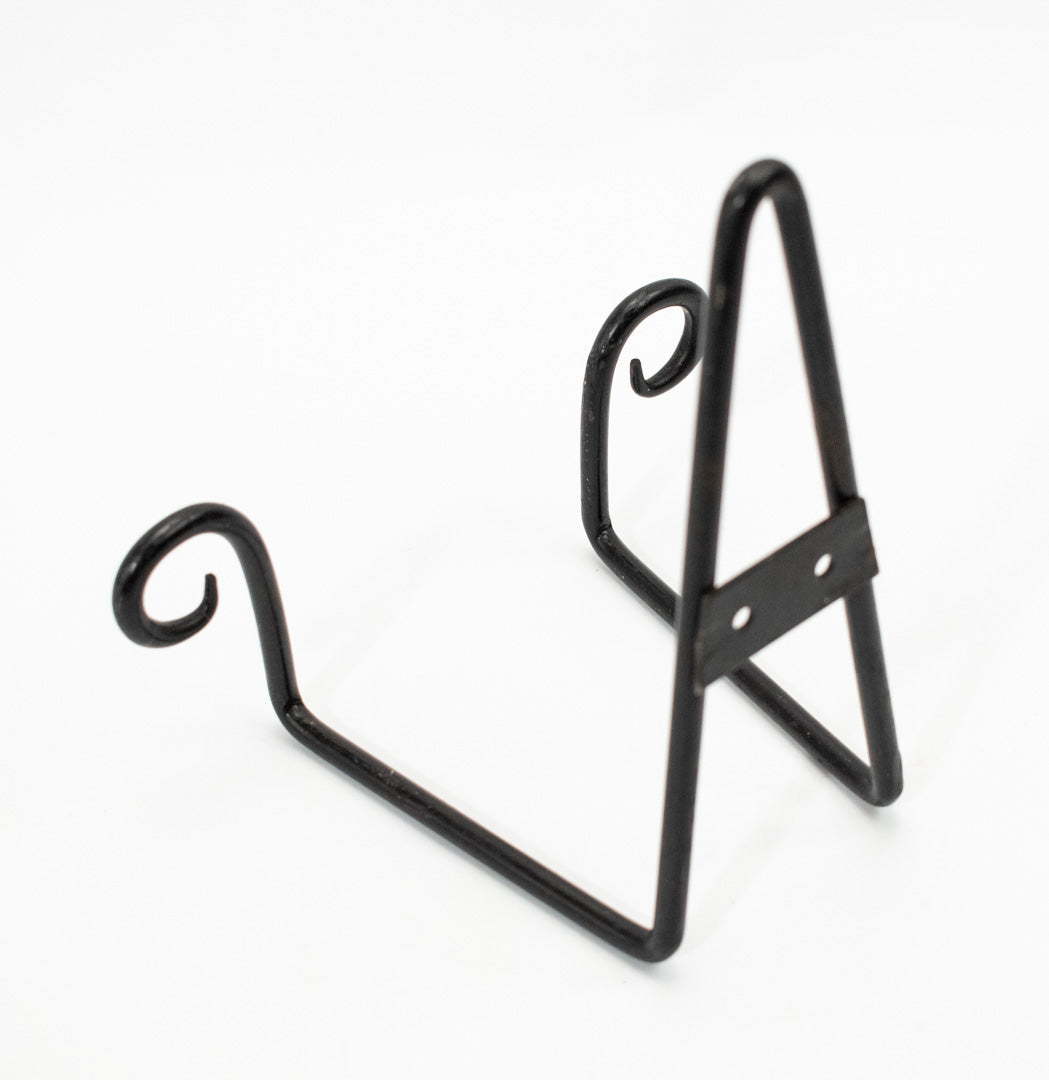 Wall Mount Display Metal Rack Black Used 6inch