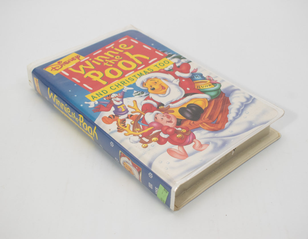 Winnie The Pooh And Christmas Too Disney VHS Tape Tested Used