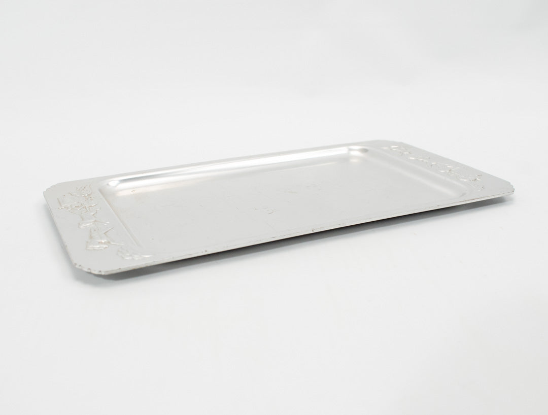 Silver Severing plate small 6 x 11 Kensington silver plate USED