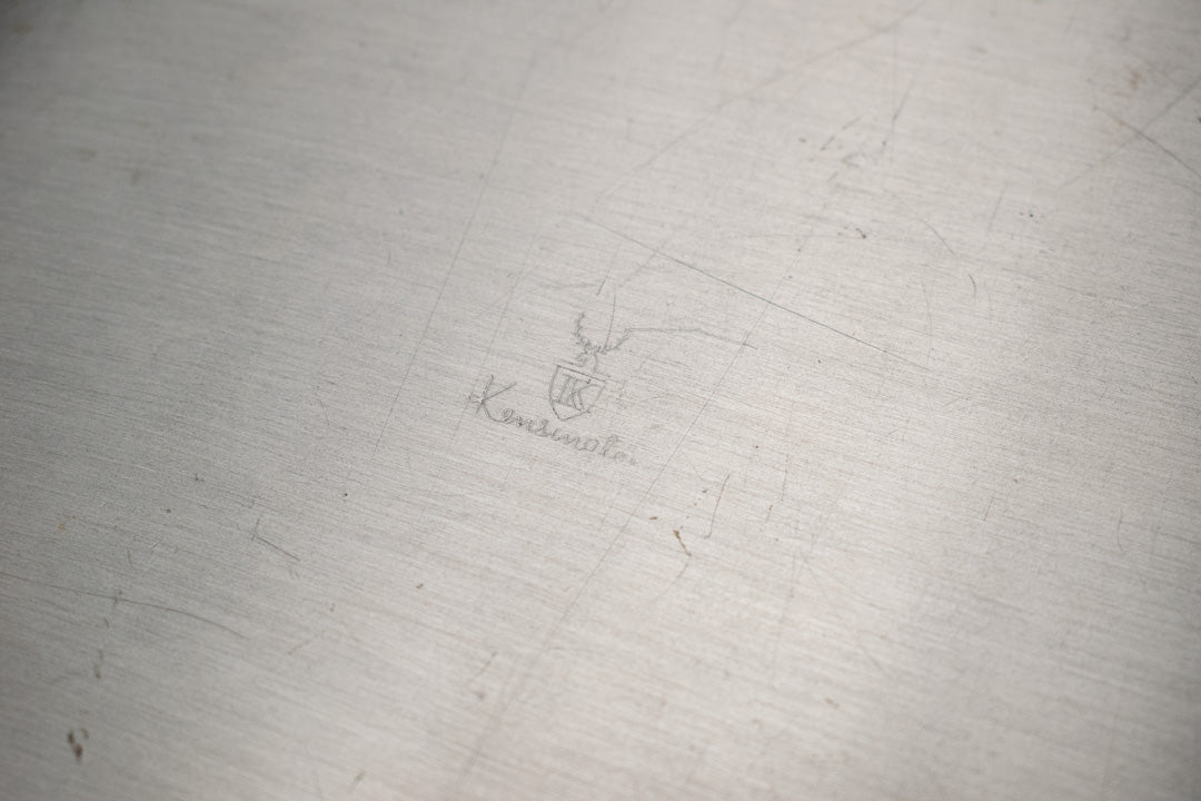 Silver Severing plate small 6 x 11 Kensington silver plate USED